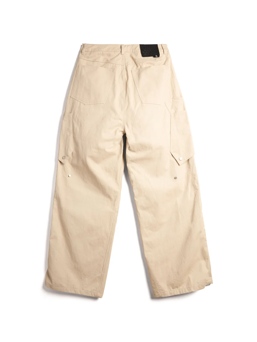 TAN TWILL CARPENTER TROUSERS