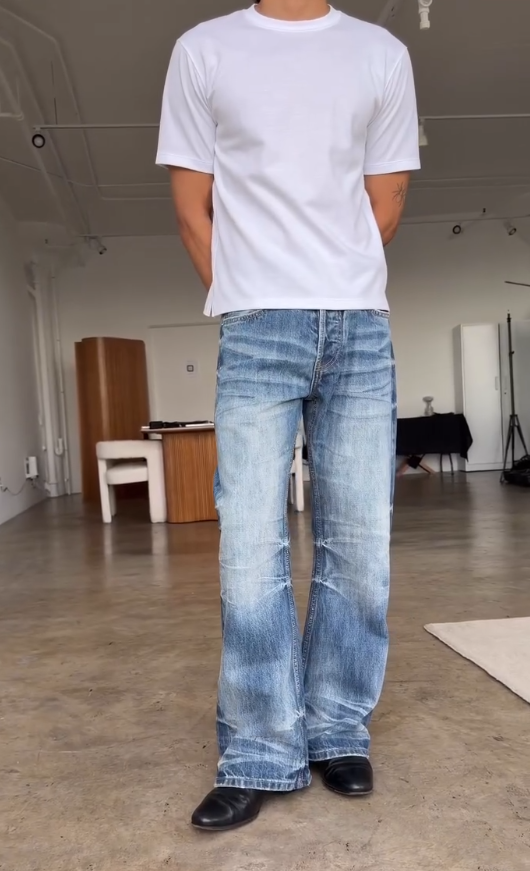 Vintage Flare Denim Jeans