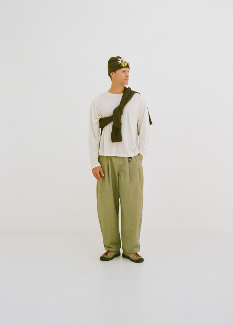 Pleated Hiking Pants