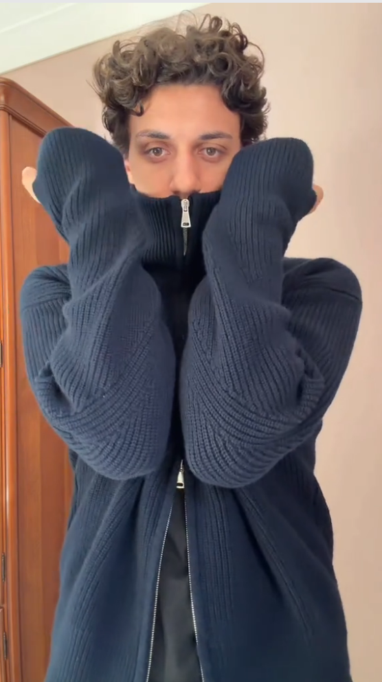 The Essential Ribbed Zip-Up Sweater