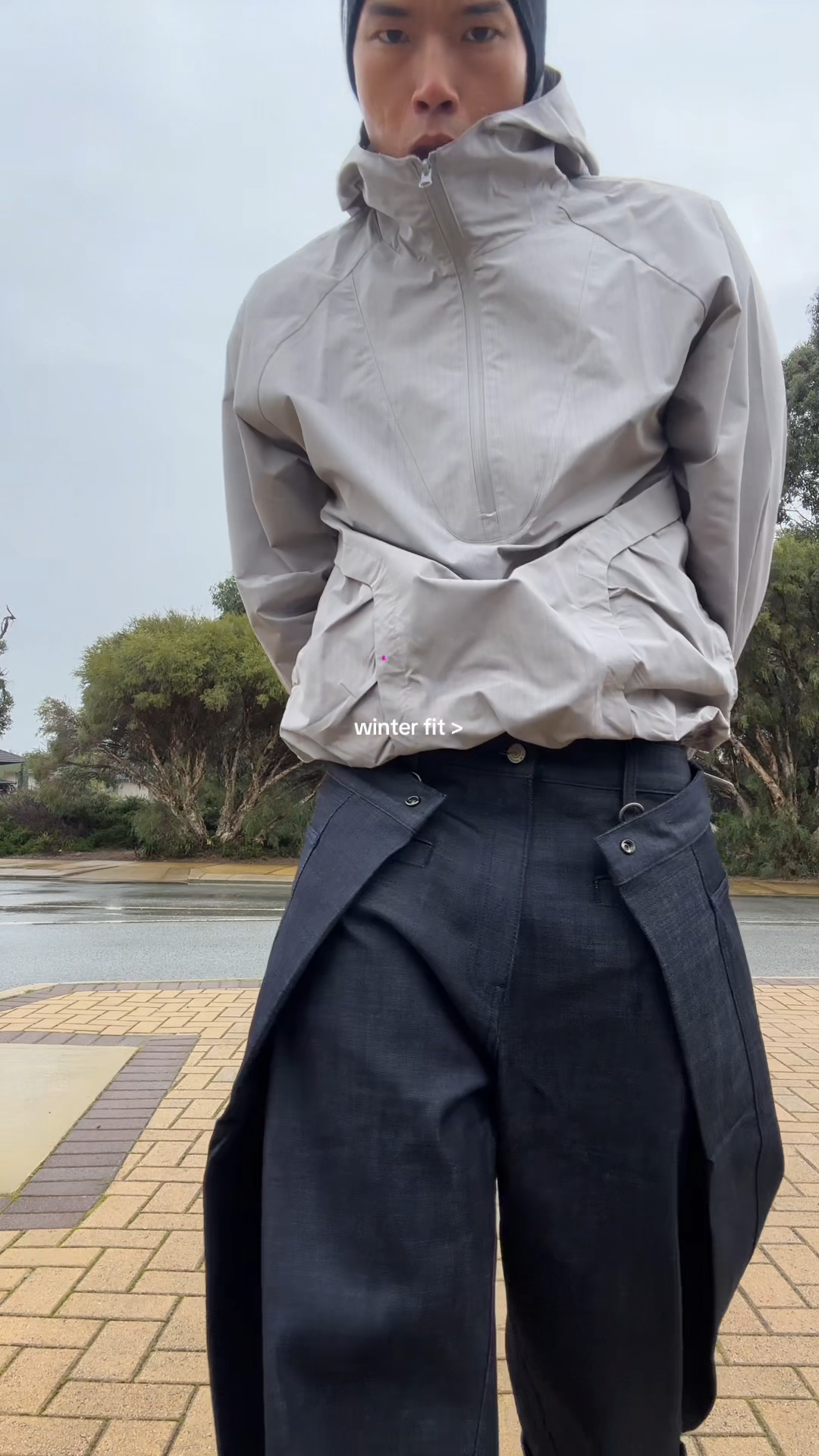 WRAPDENIM DOUBLE BUTTON