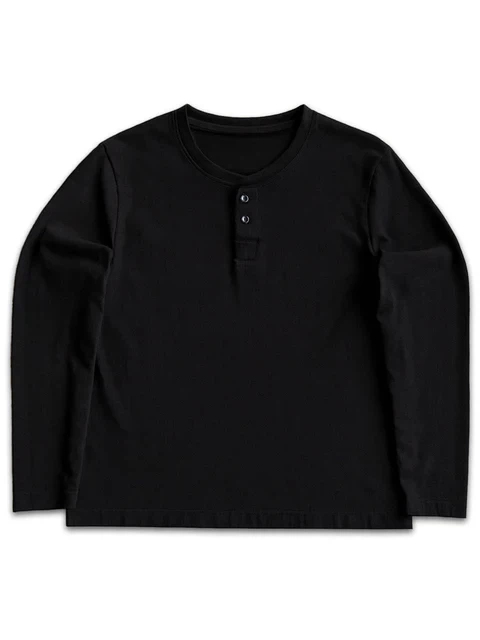 CROP MUSCLE TEE | HENLEY LONG SLEEVE