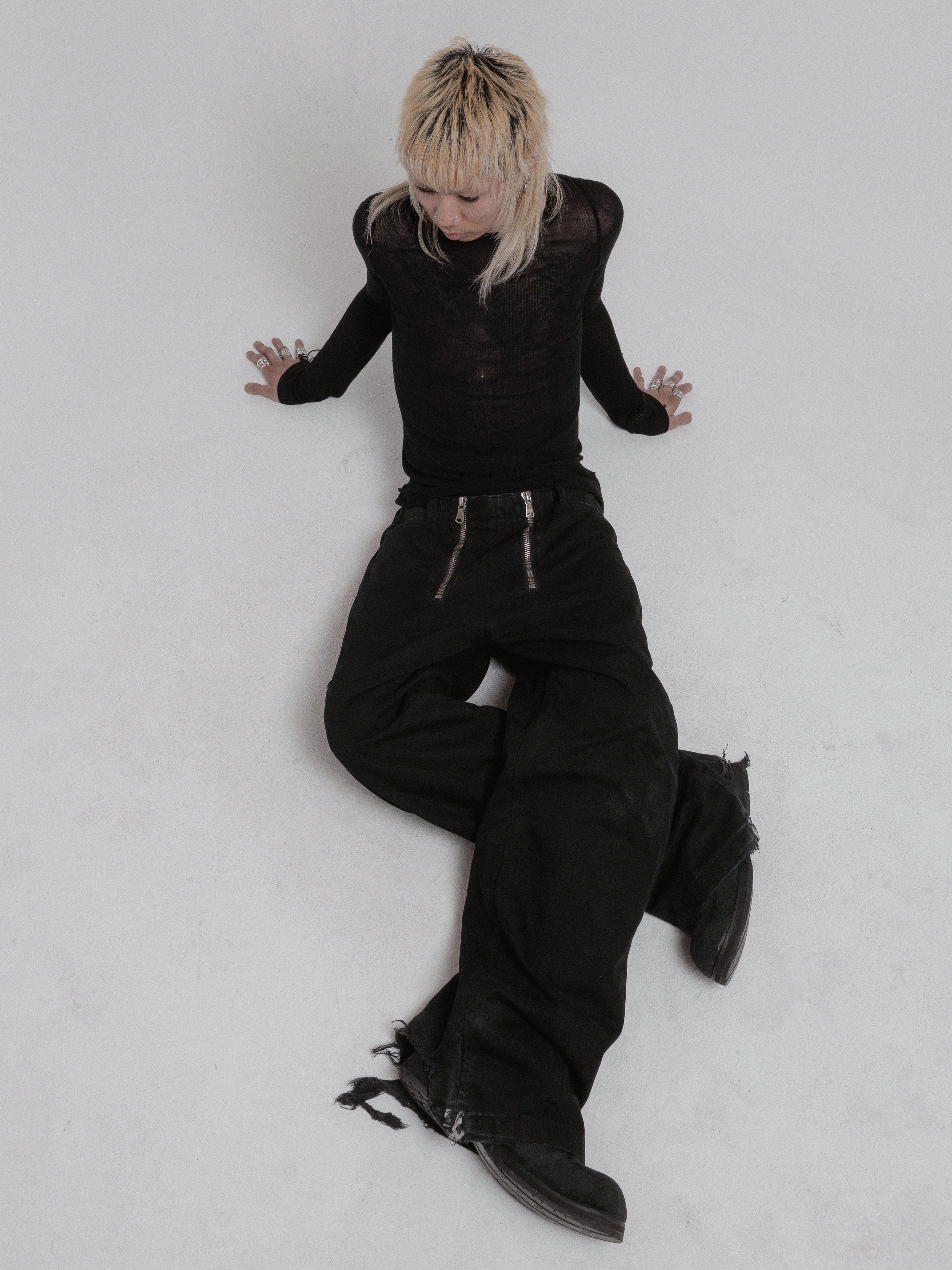  DOUBLE-ZIP PANTS