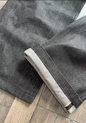 Fishbone Adjust Raw Denim Flare Pants