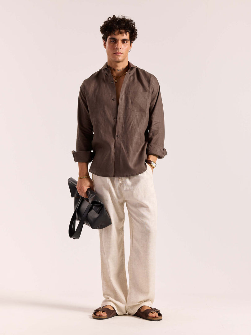 60s Lea Linen Shirt
