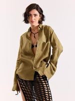 60s Lea Linen Shirt