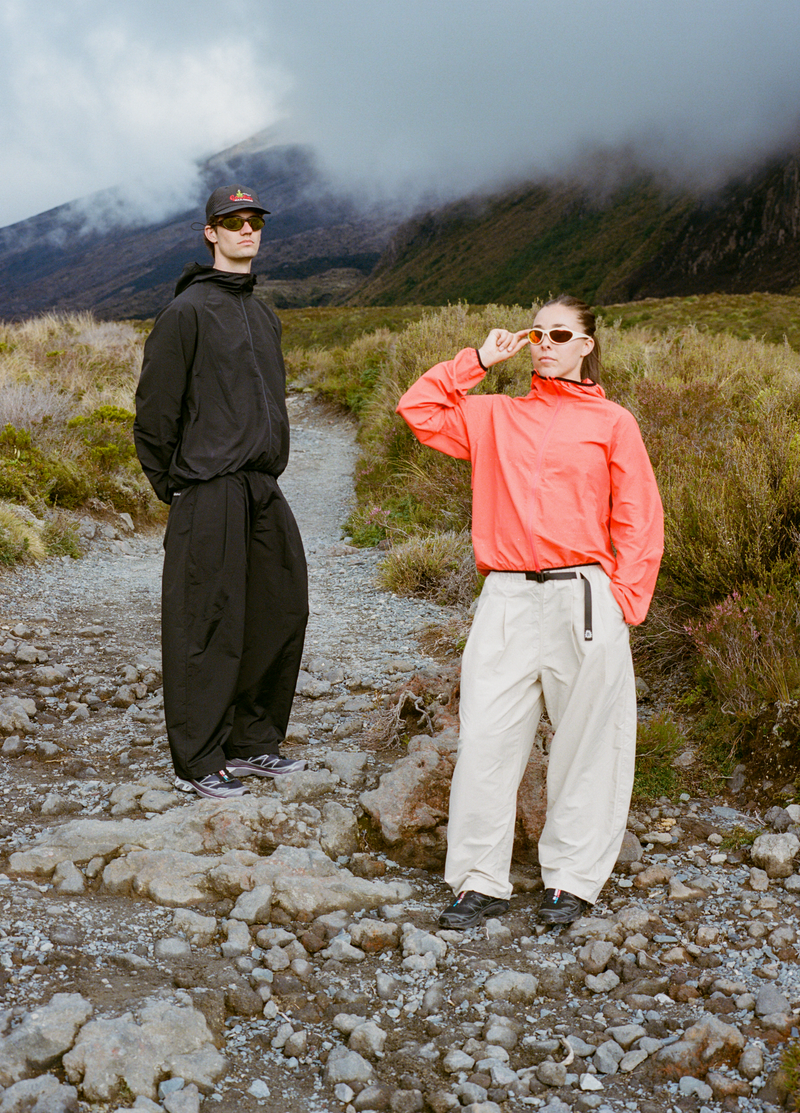 Pleated Hiking Pants