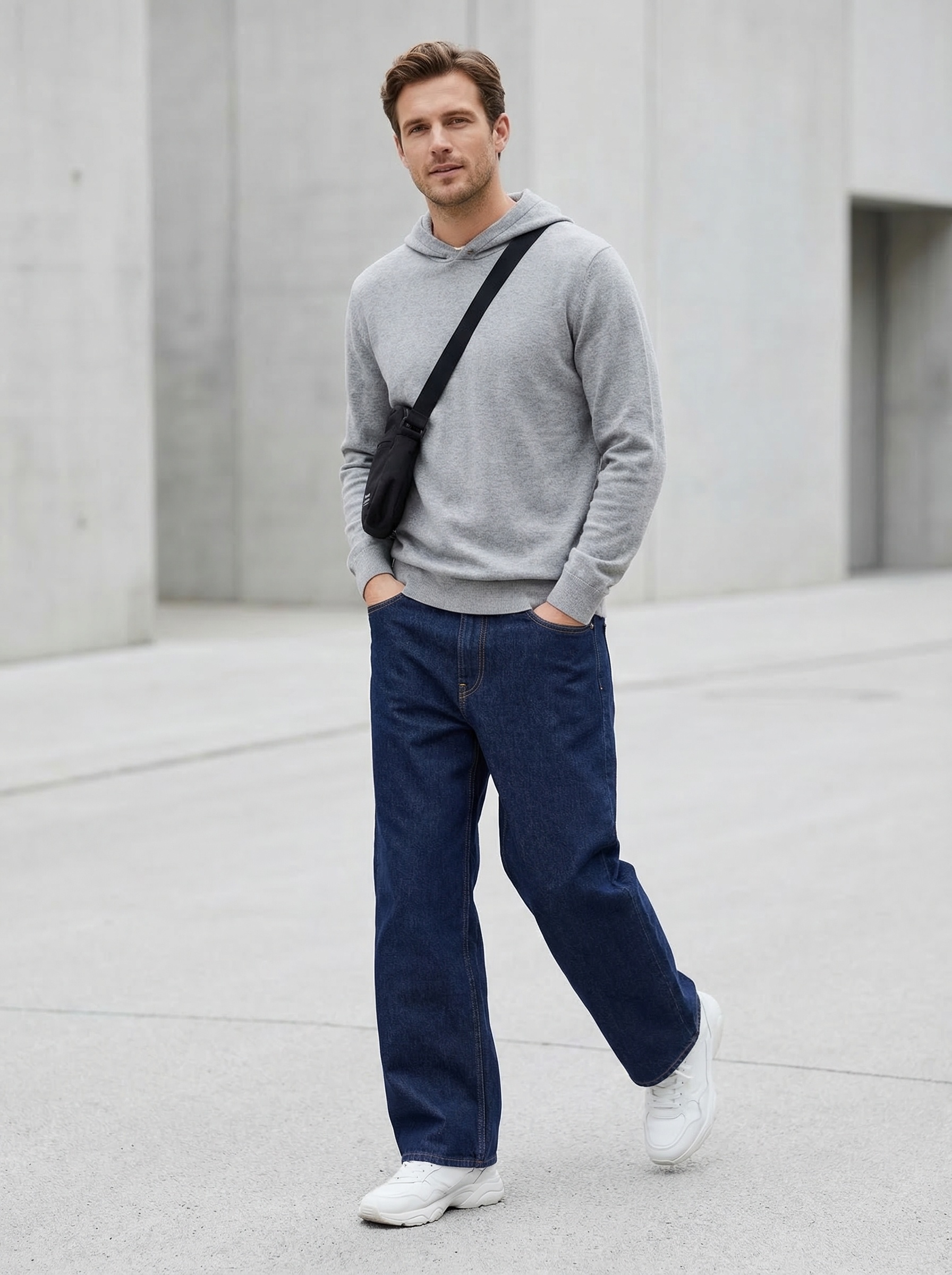 RIBCAGE WIDE LEG JEANS