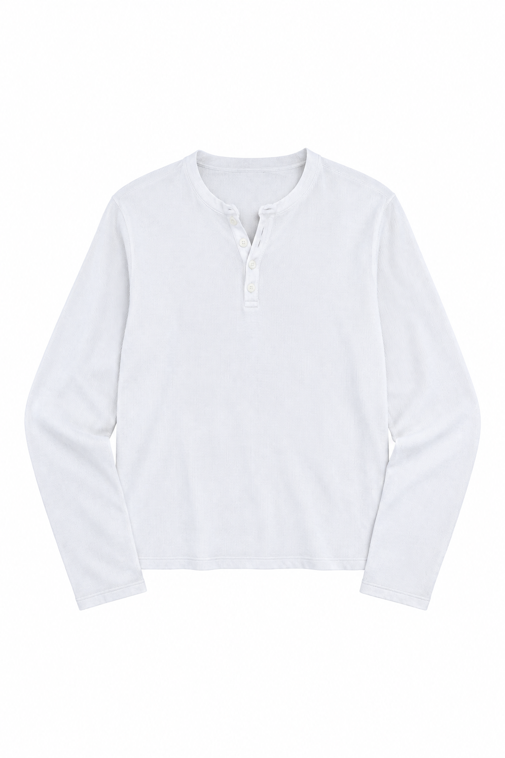The Essential White Henley