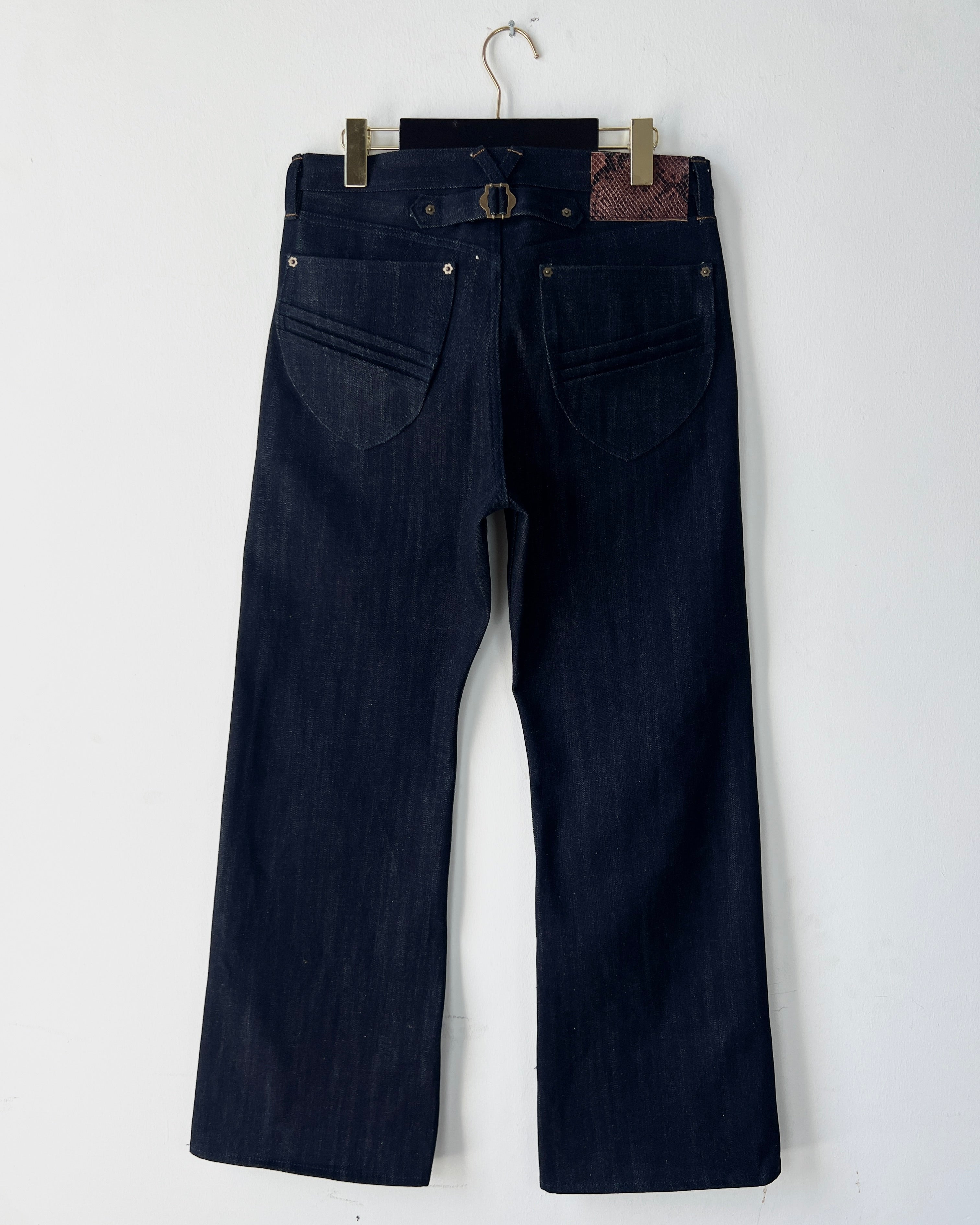 ‘Raw 1.1’ Selvedge Bootcut Jeans