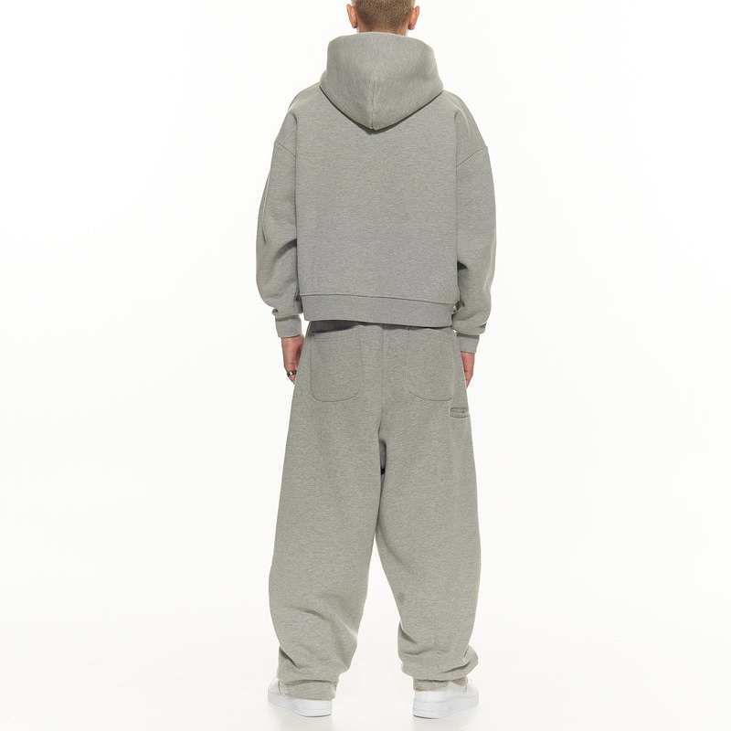 MONOCHROME COZY ZIP UP