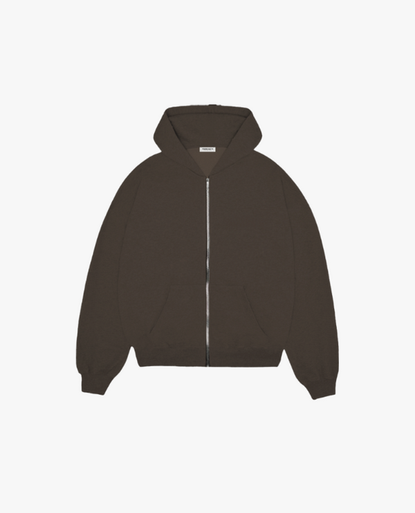 MONOCHROME COZY ZIP UP