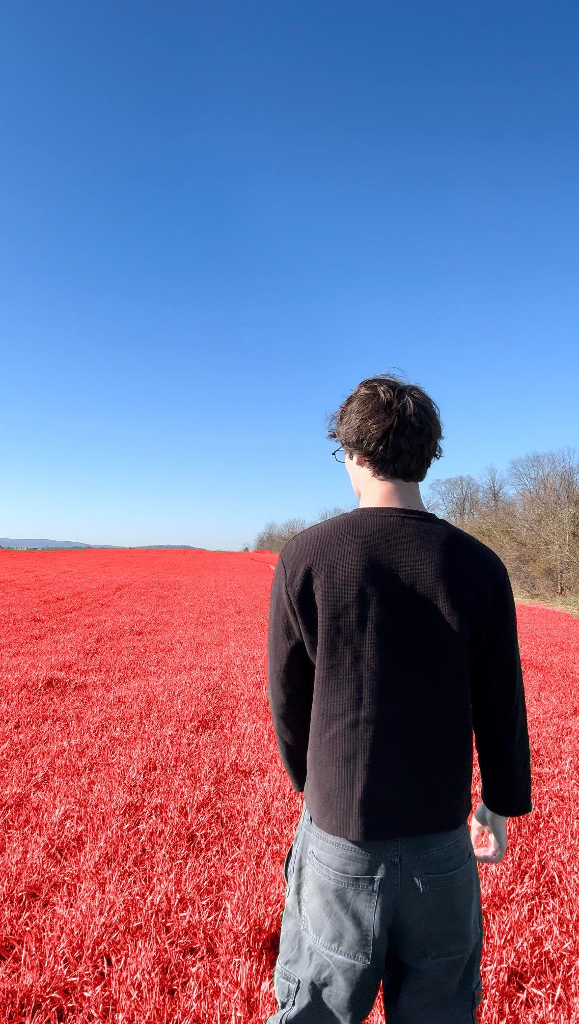 "EVIL CAT" WAFFLE LONG SLEEVE