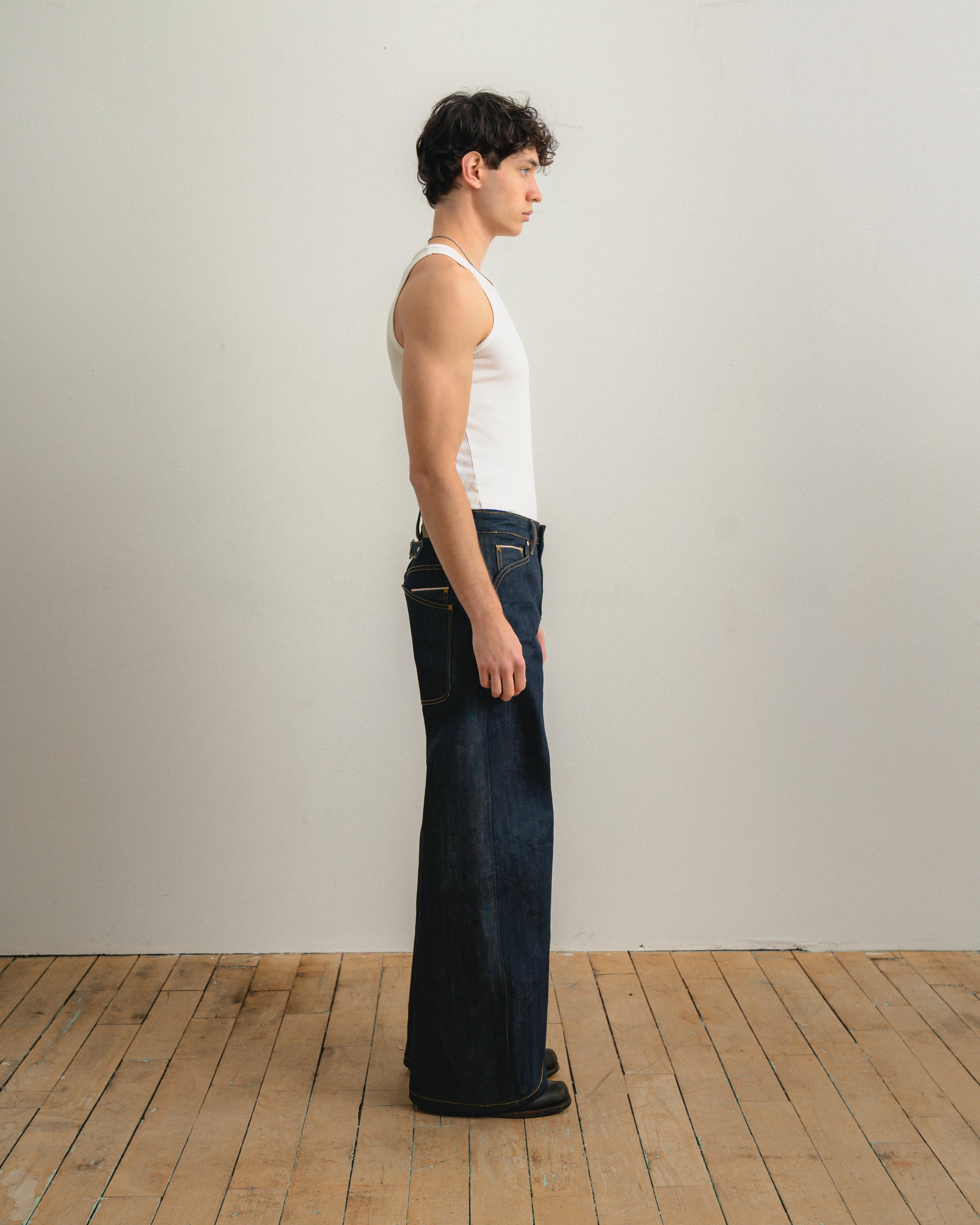 14.5 OZ WARP SELVEDGE DENIM