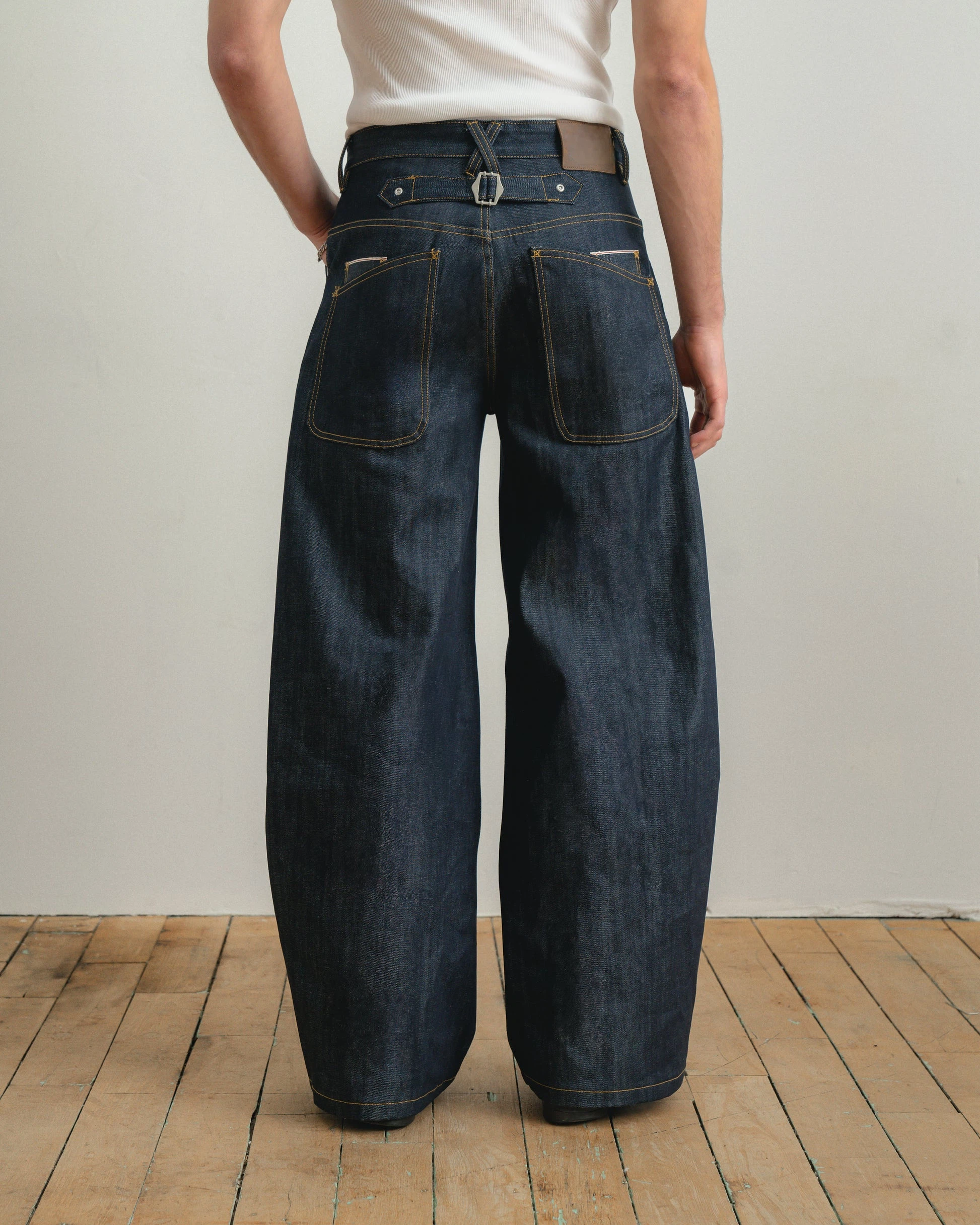 14.5 OZ WARP SELVEDGE DENIM