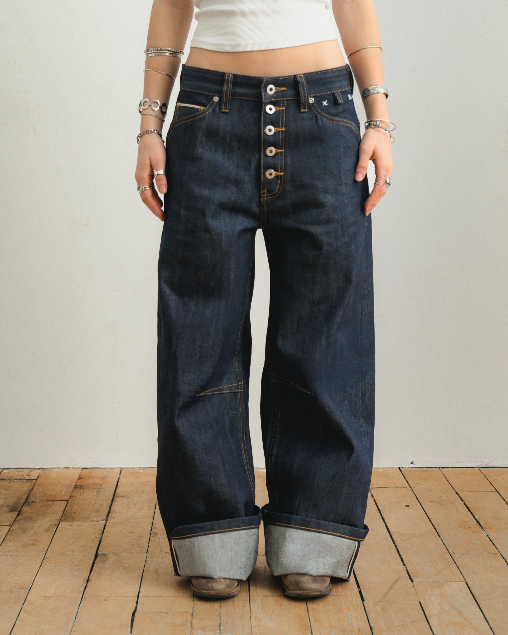 14.5 OZ WARP SELVEDGE DENIM