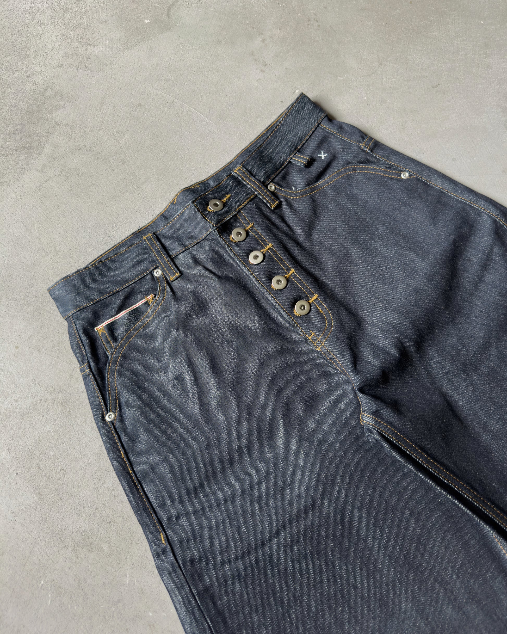 14.5 OZ WARP SELVEDGE DENIM