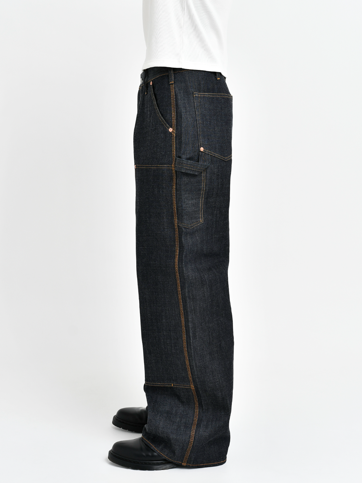 TOKYO DOUBLE KNEE DENIM TROUSERS