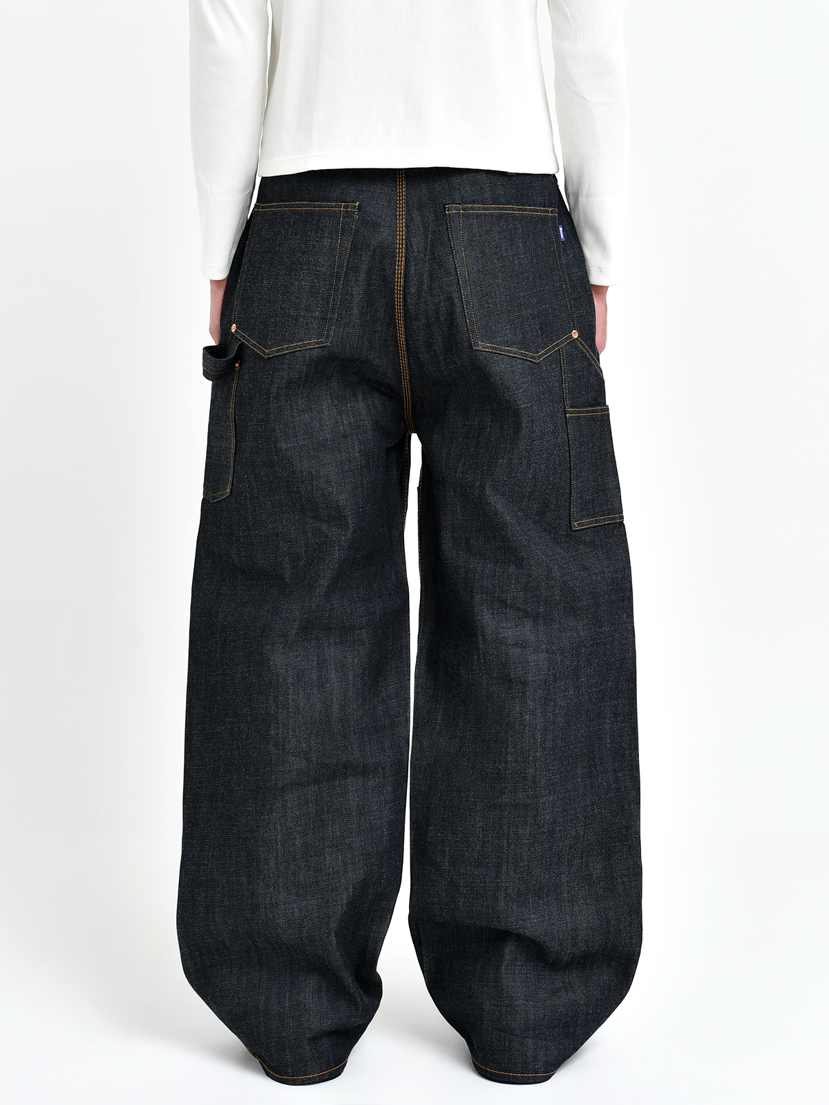 TOKYO DOUBLE KNEE DENIM TROUSERS