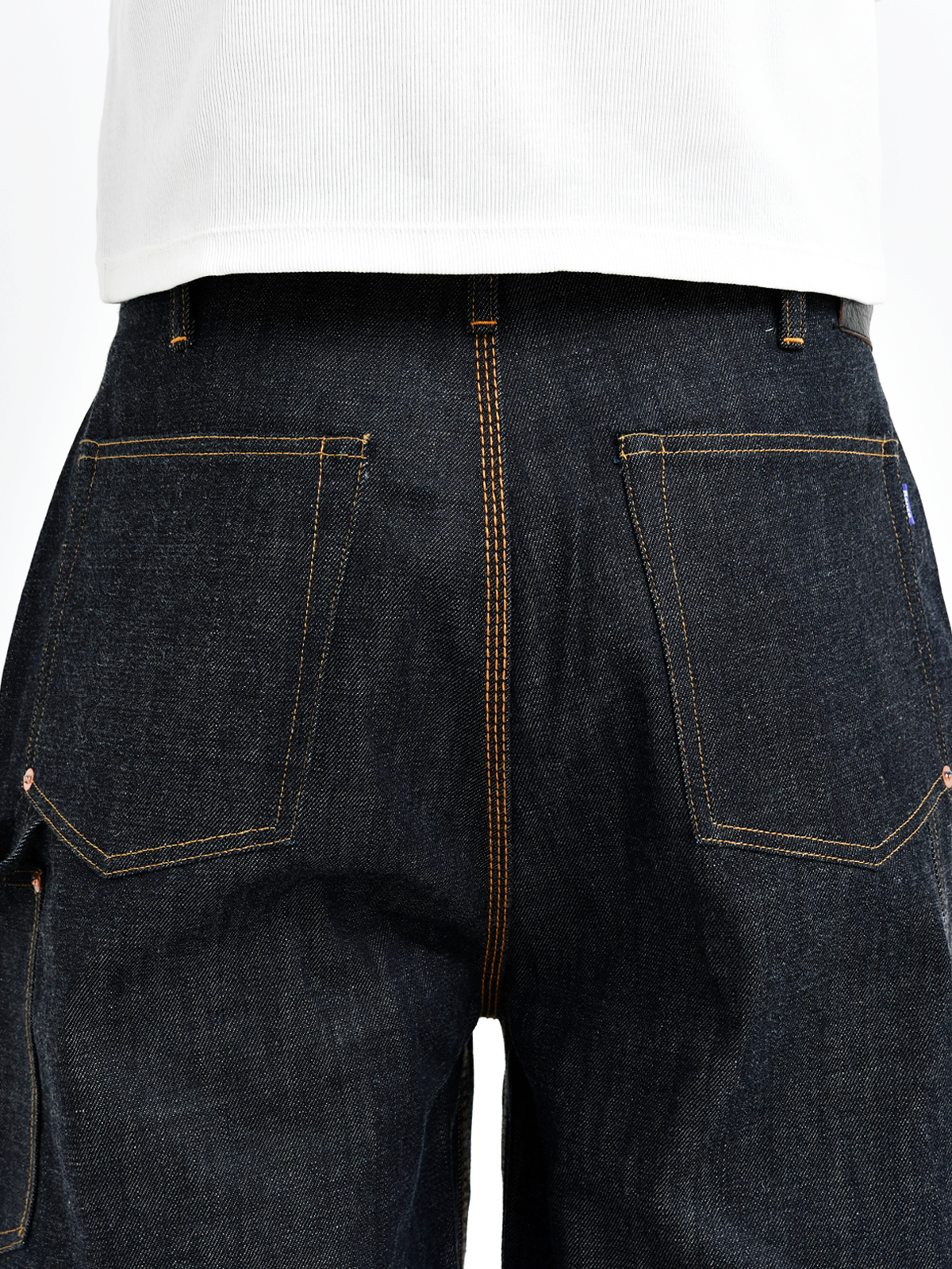 TOKYO DOUBLE KNEE DENIM TROUSERS