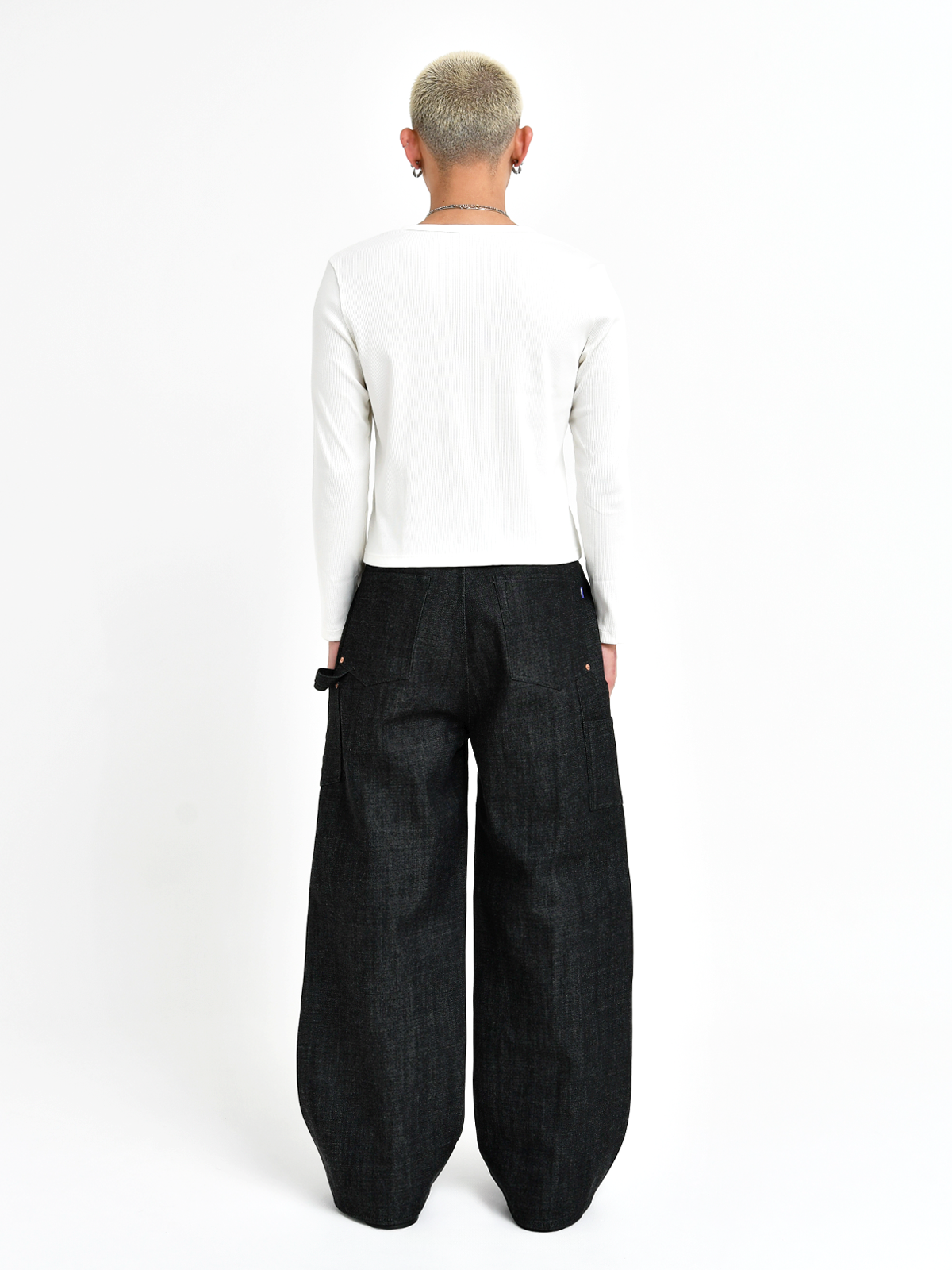 TOKYO DOUBLE KNEE DENIM TROUSERS