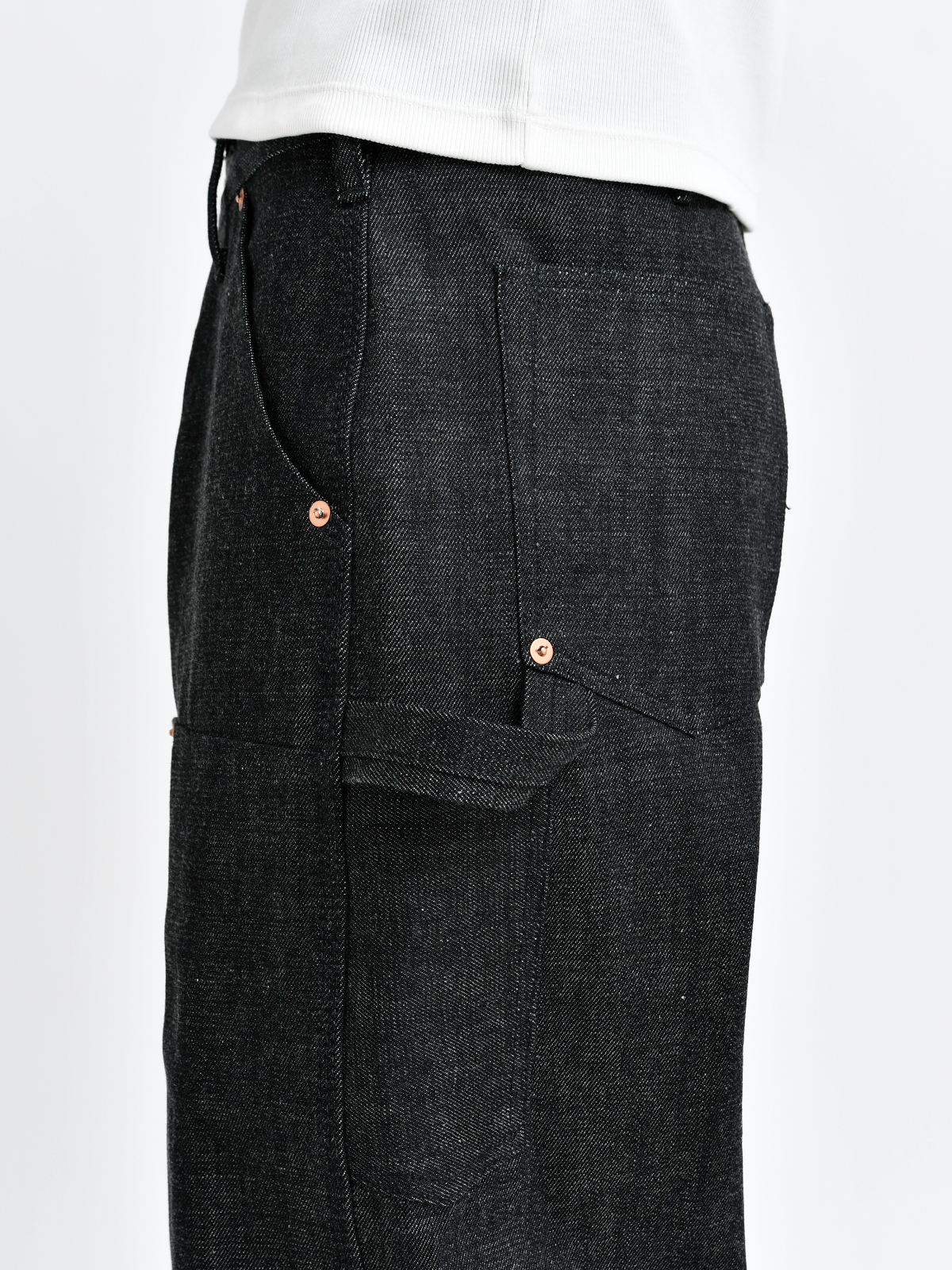 TOKYO DOUBLE KNEE DENIM TROUSERS