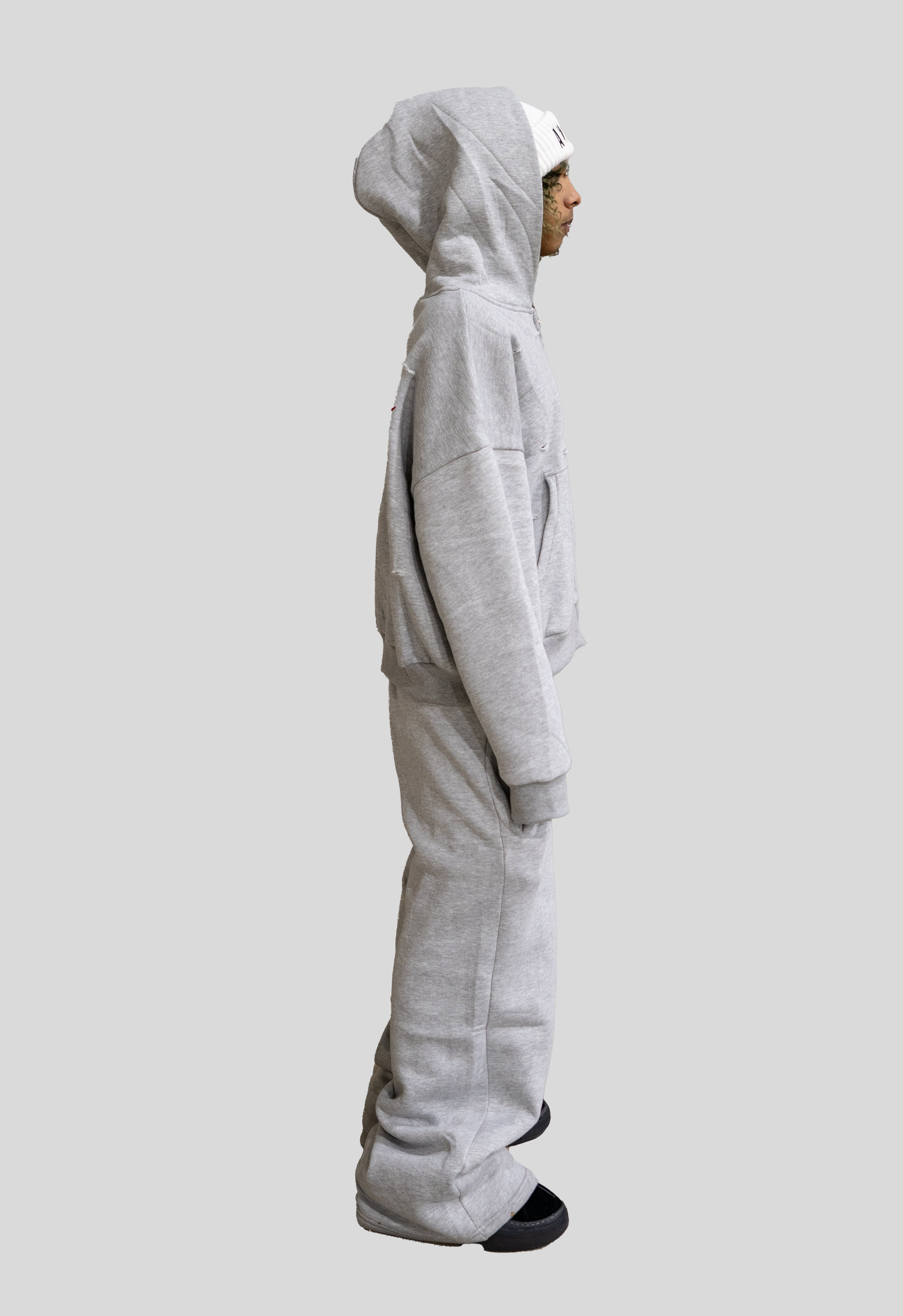 FLAME LOGO ZIP HOODIE & PANTS SET