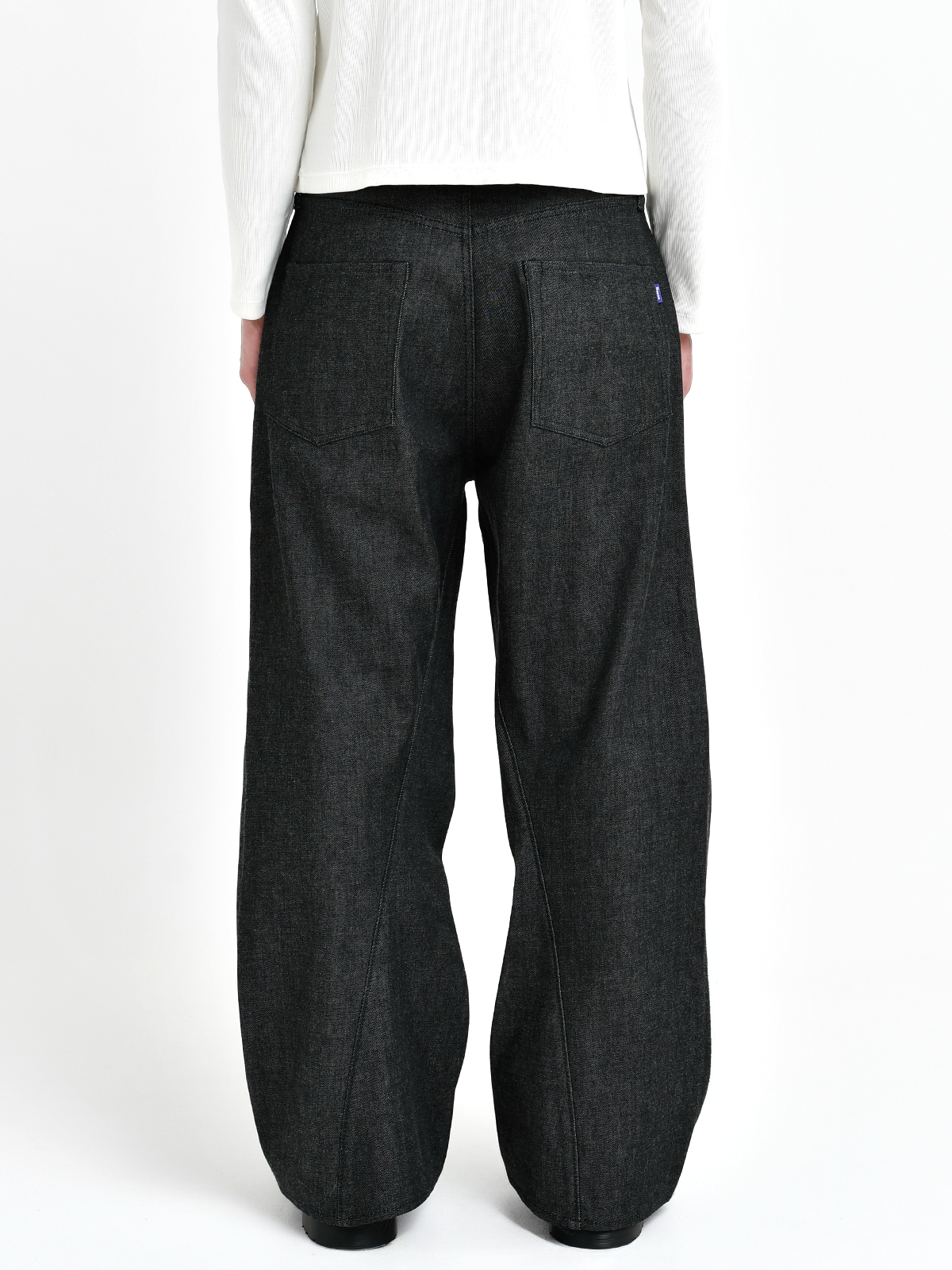 JAPANESE 3D WIDE-LEG JEANS