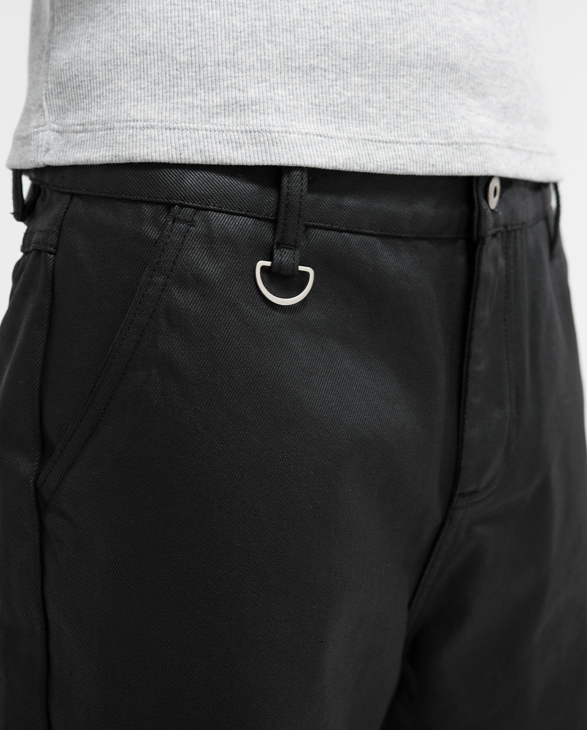 STACKED OIL COATING PANTS