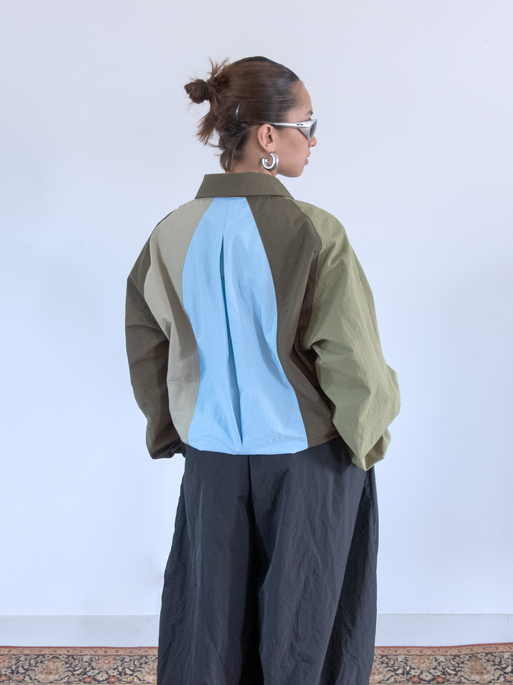 COLORBLOCK UTILITY WINDBREAKER