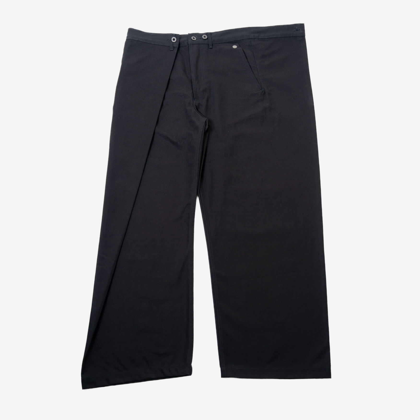 DUAL-SILHOUETTE WIDE-LEG TROUSERS