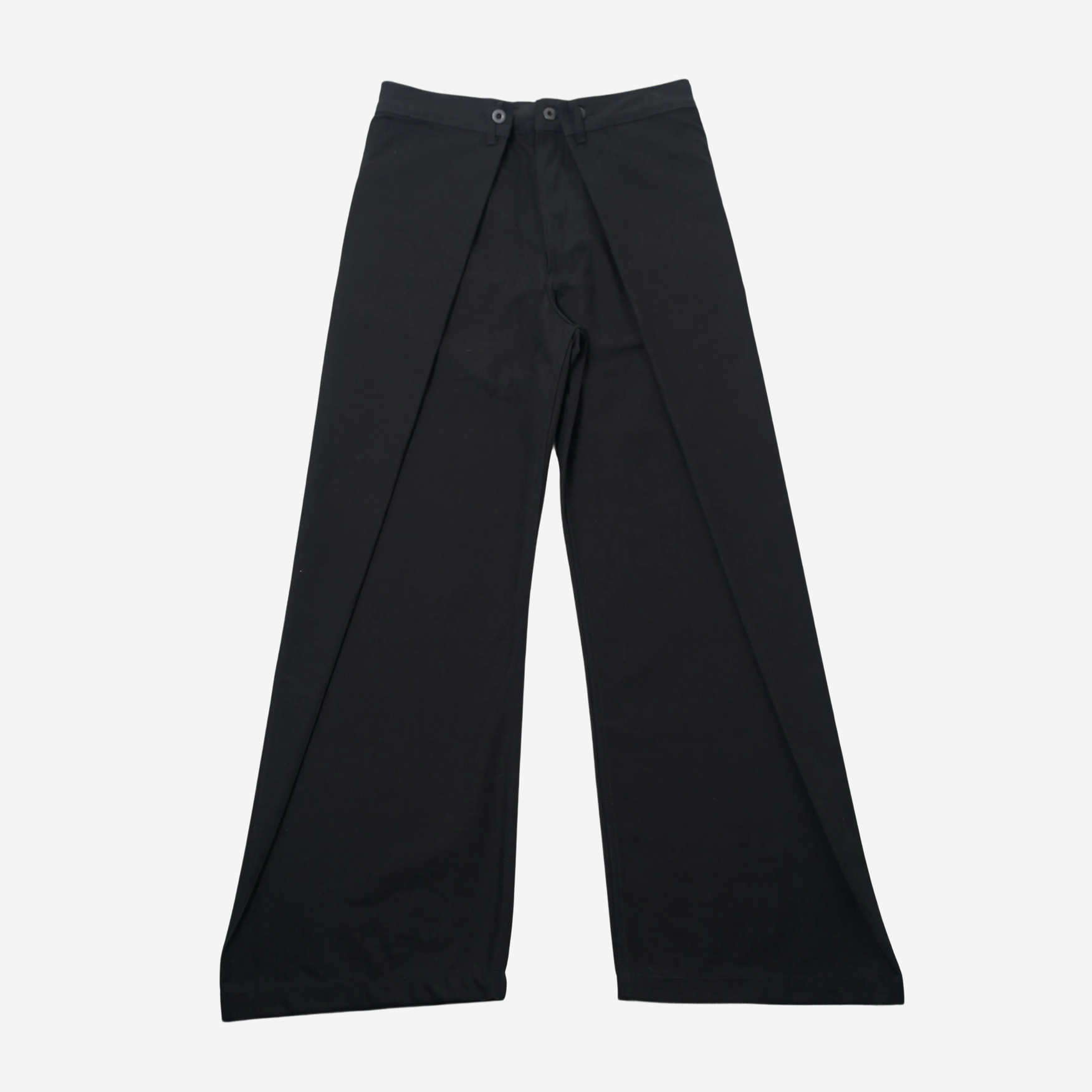 DUAL-SILHOUETTE WIDE-LEG TROUSERS