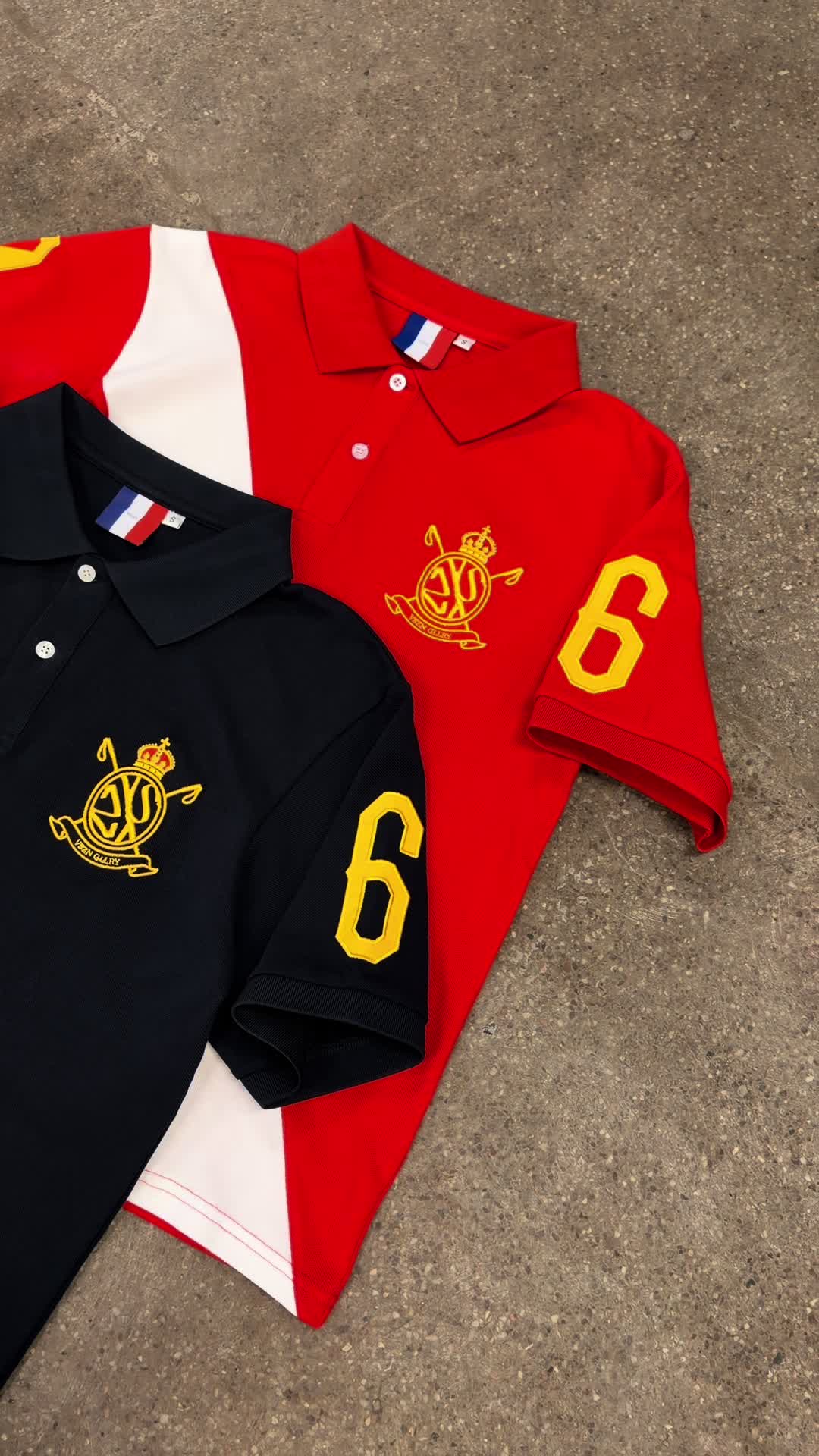 FRENCH CHIC POLO SHIRTS 