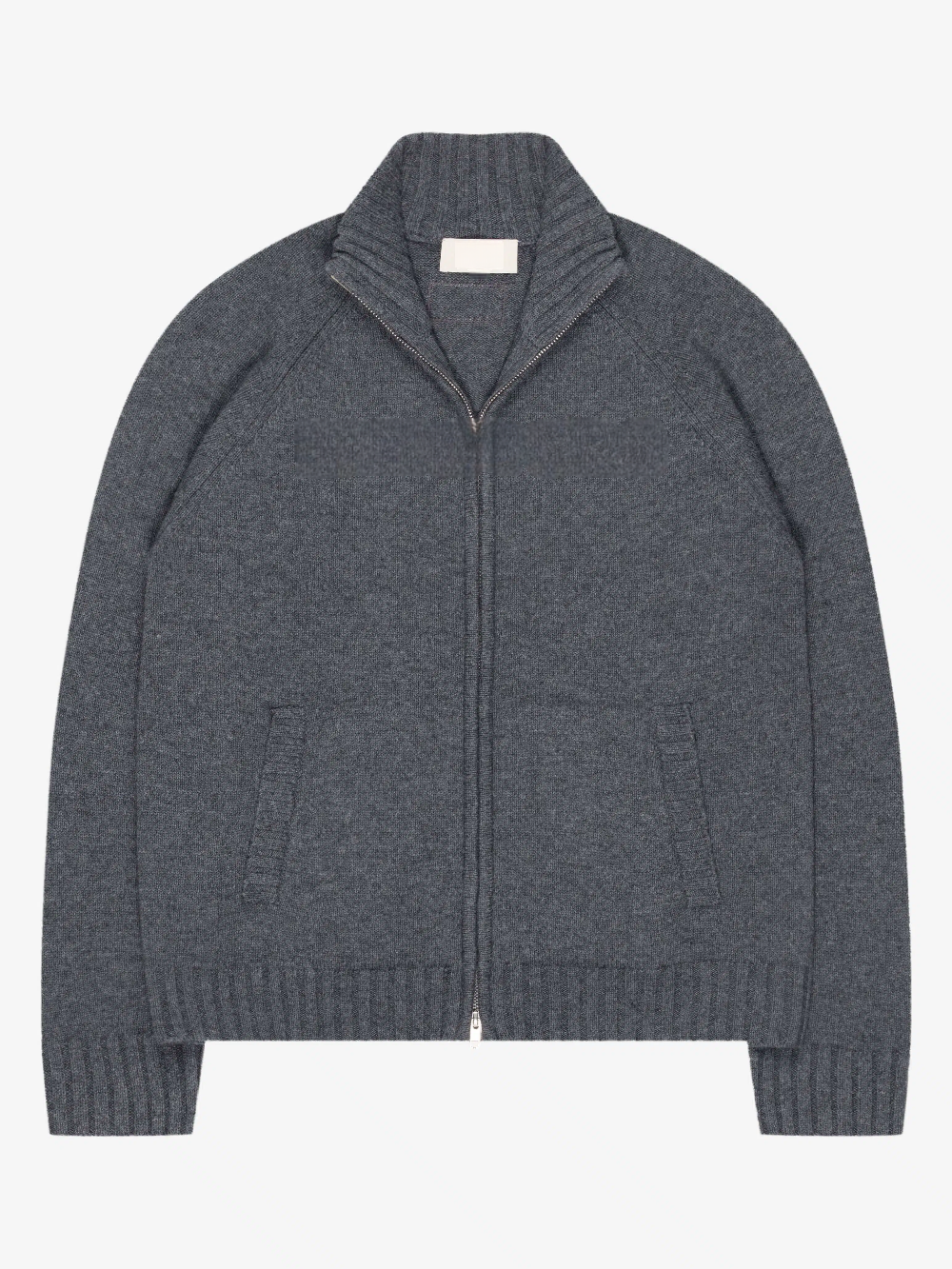 MERINO ZIP CARDIGAN
