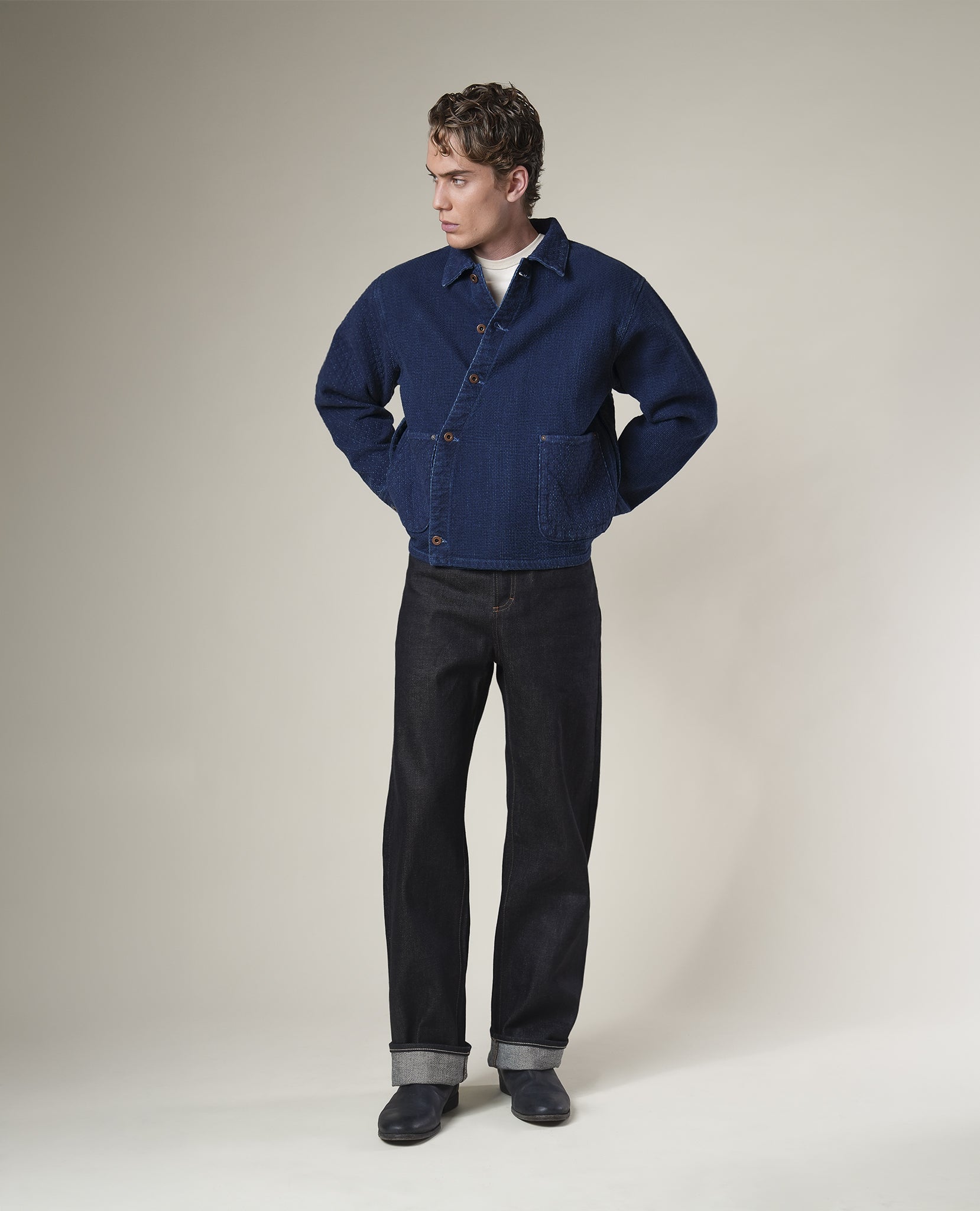 WASHED DENIM JACKET