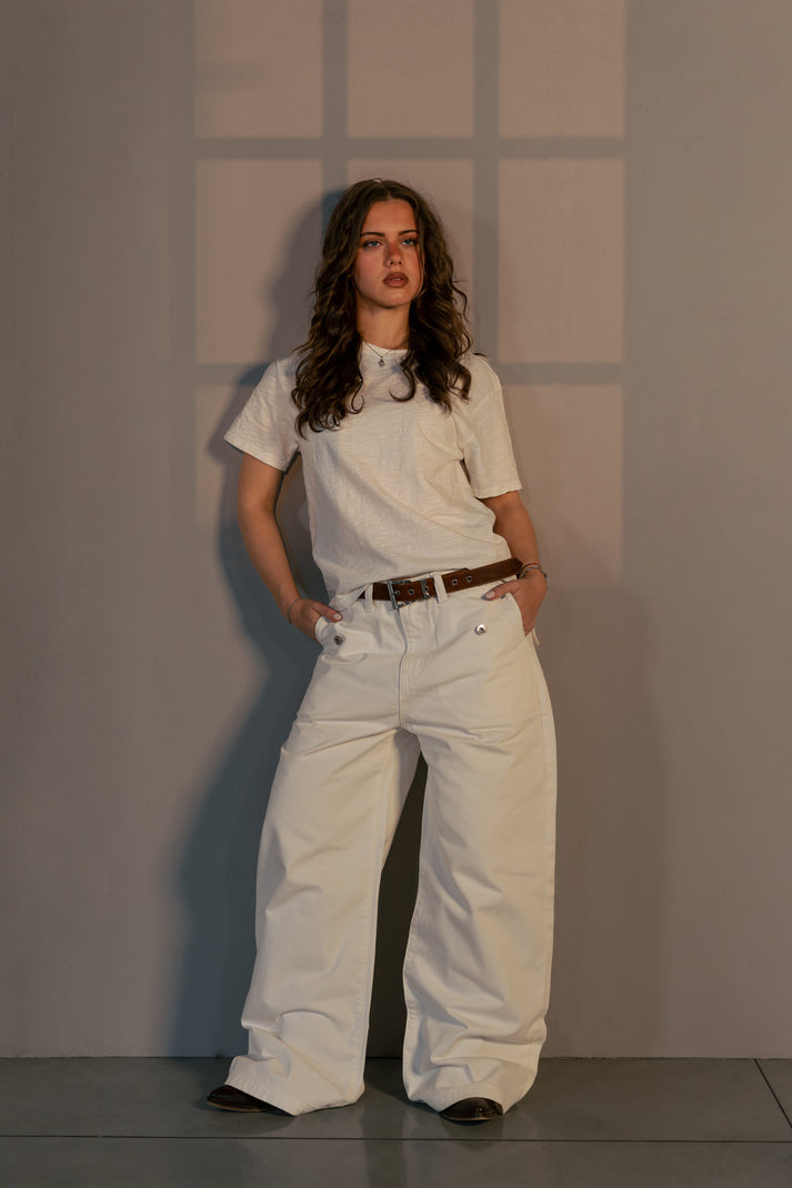 SELVEDGE DENIM BAGGY JEANS