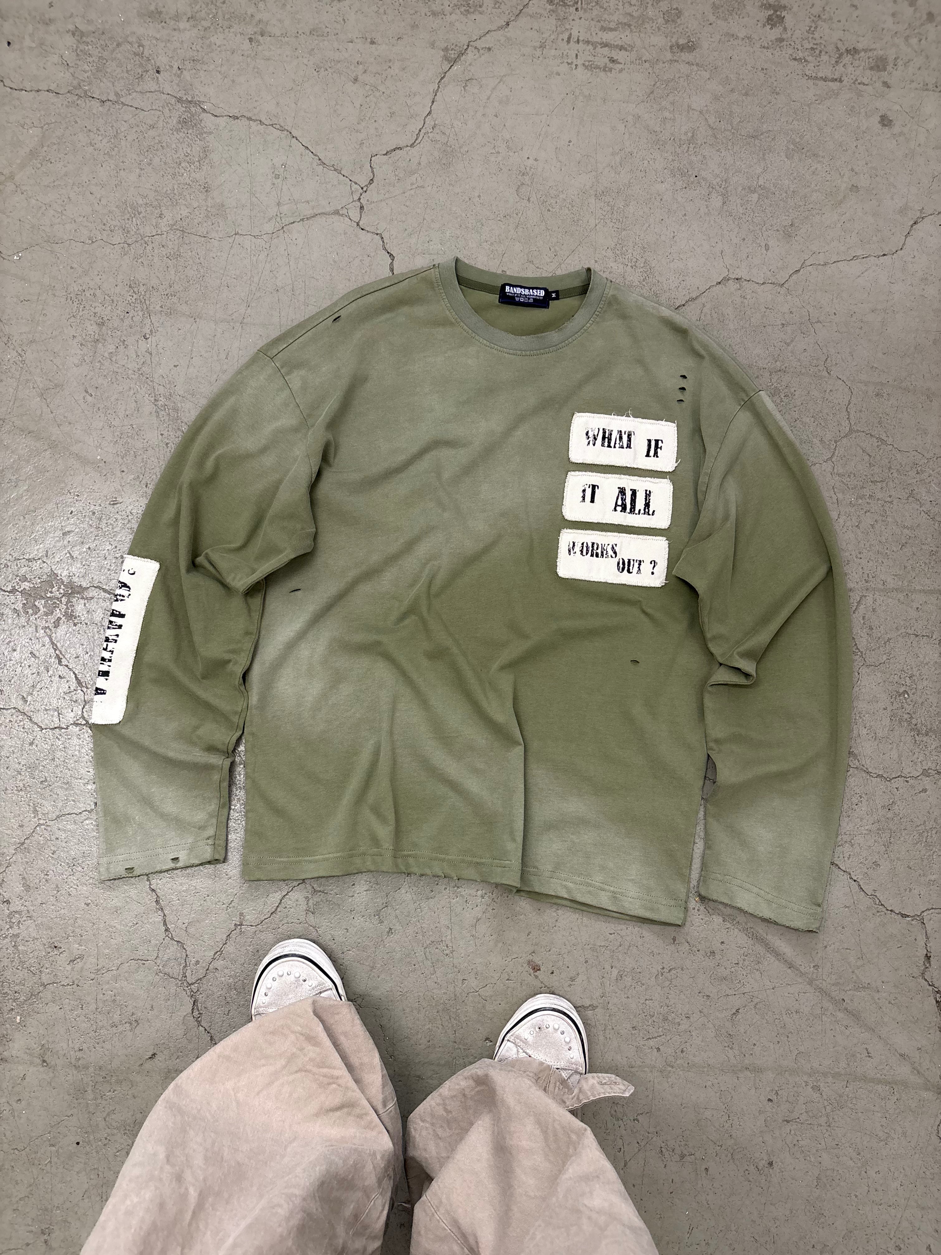 GREEN WIIAWO LONGSLEEVE
