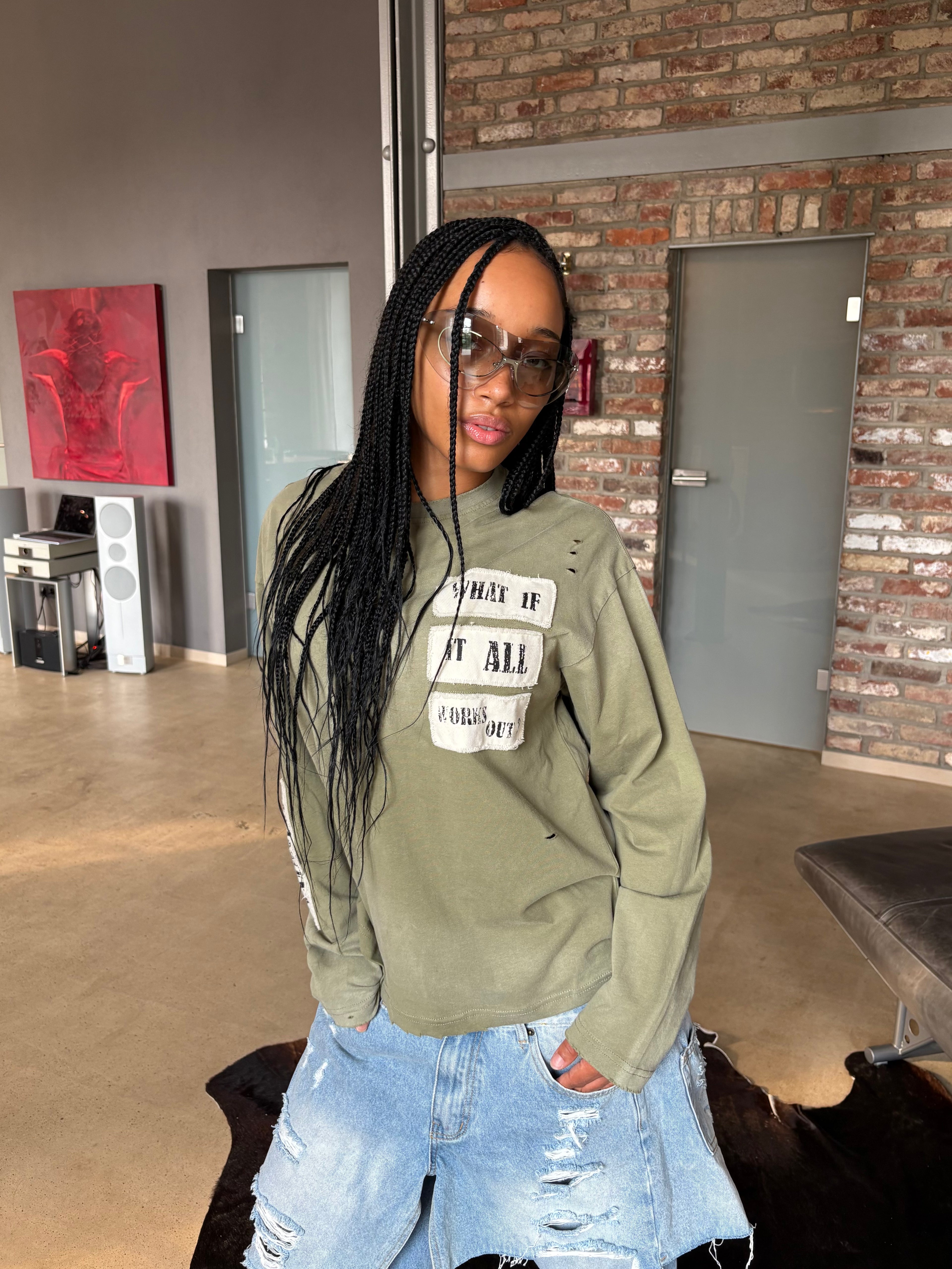 GREEN WIIAWO LONGSLEEVE