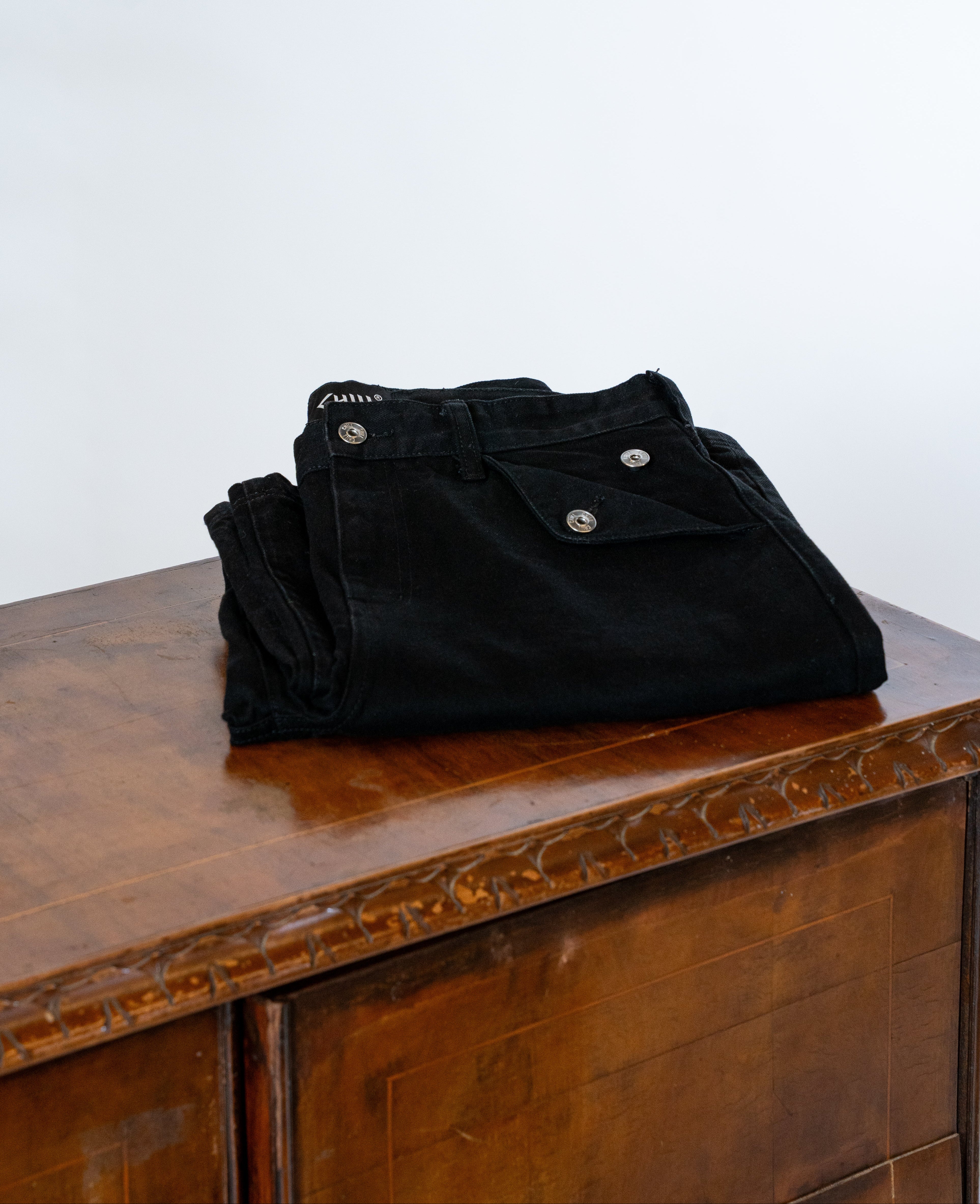 SELVEDGE DENIM BAGGY JEANS