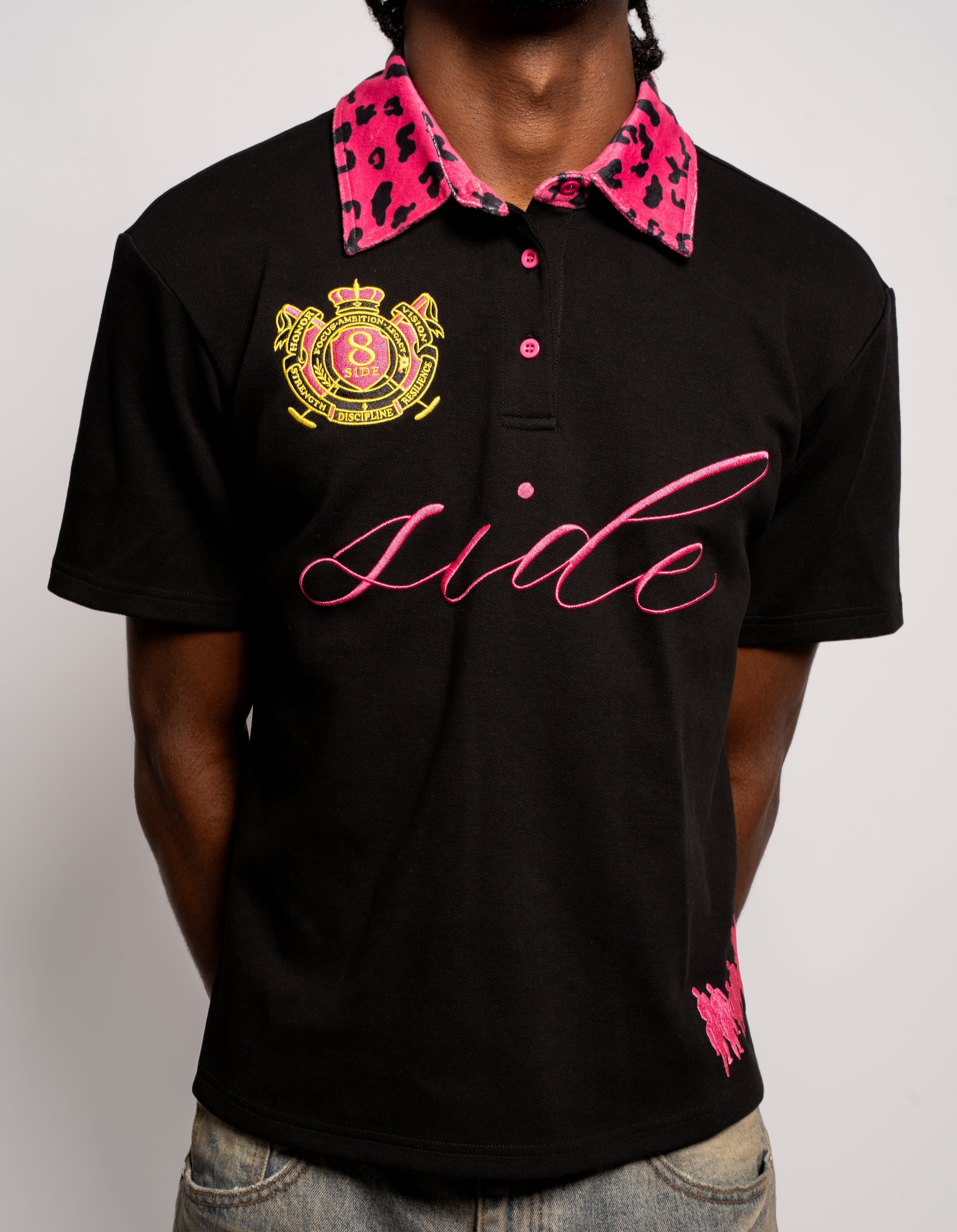Outlaw Embroidered Polo Shirt