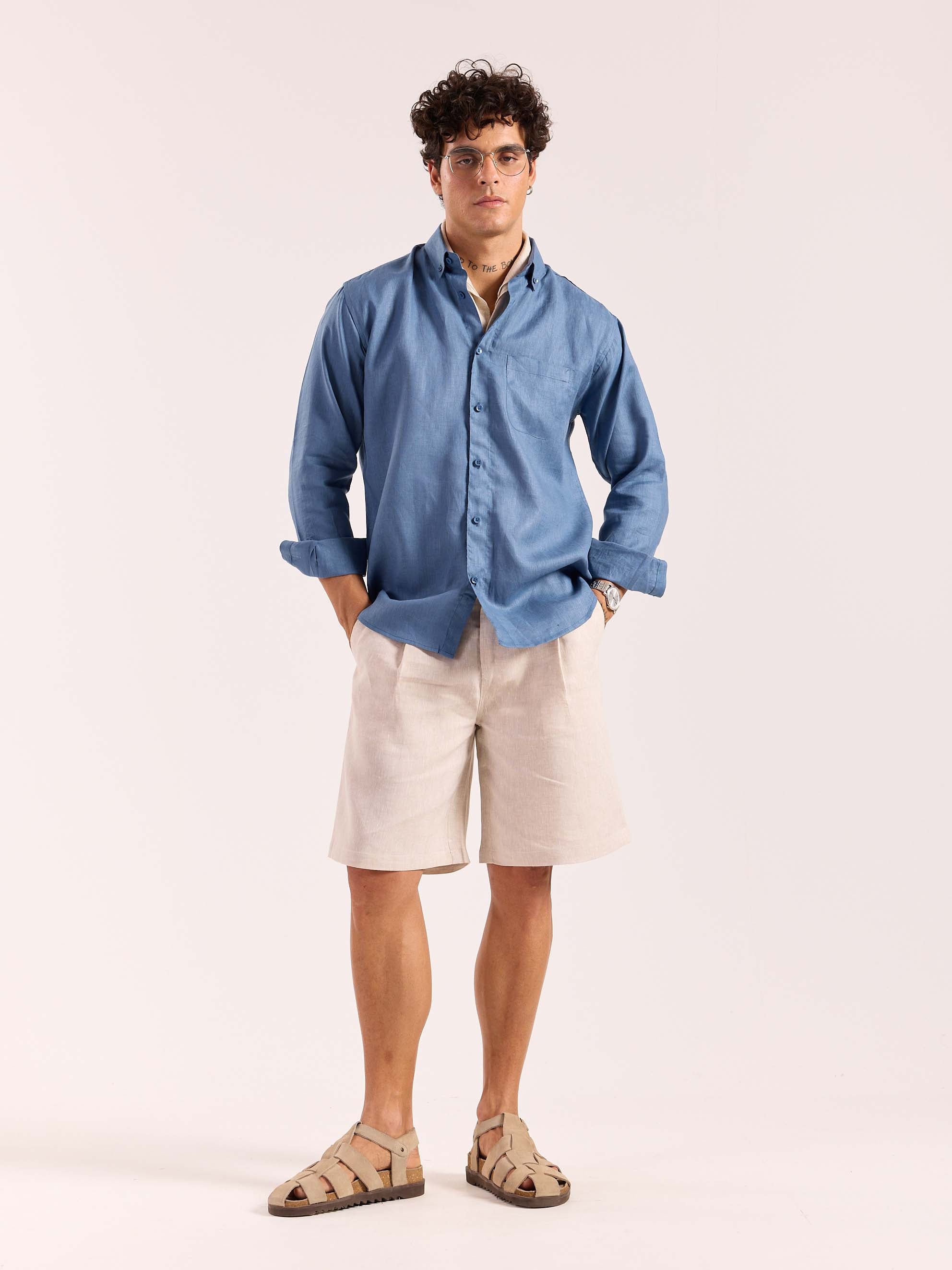 60s Lea Linen Shirt