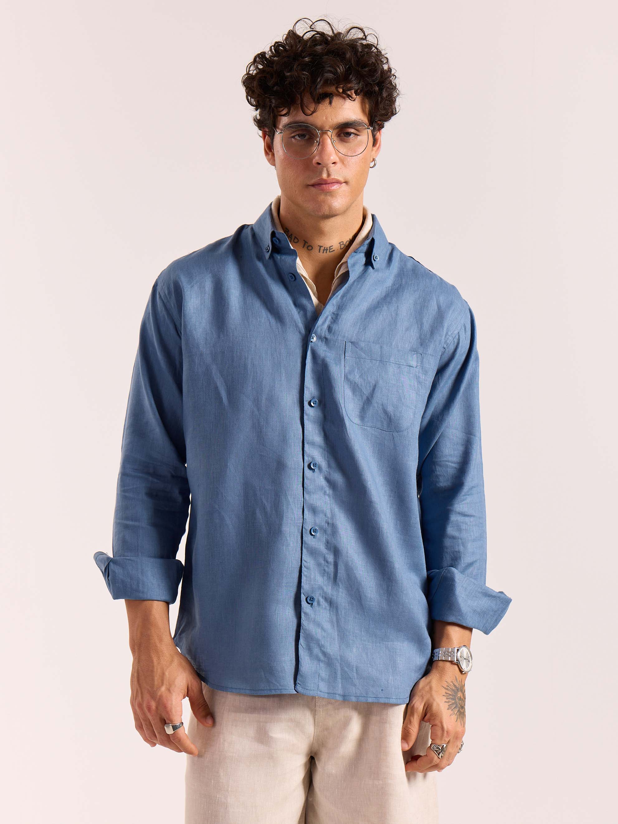 60s Lea Linen Shirt