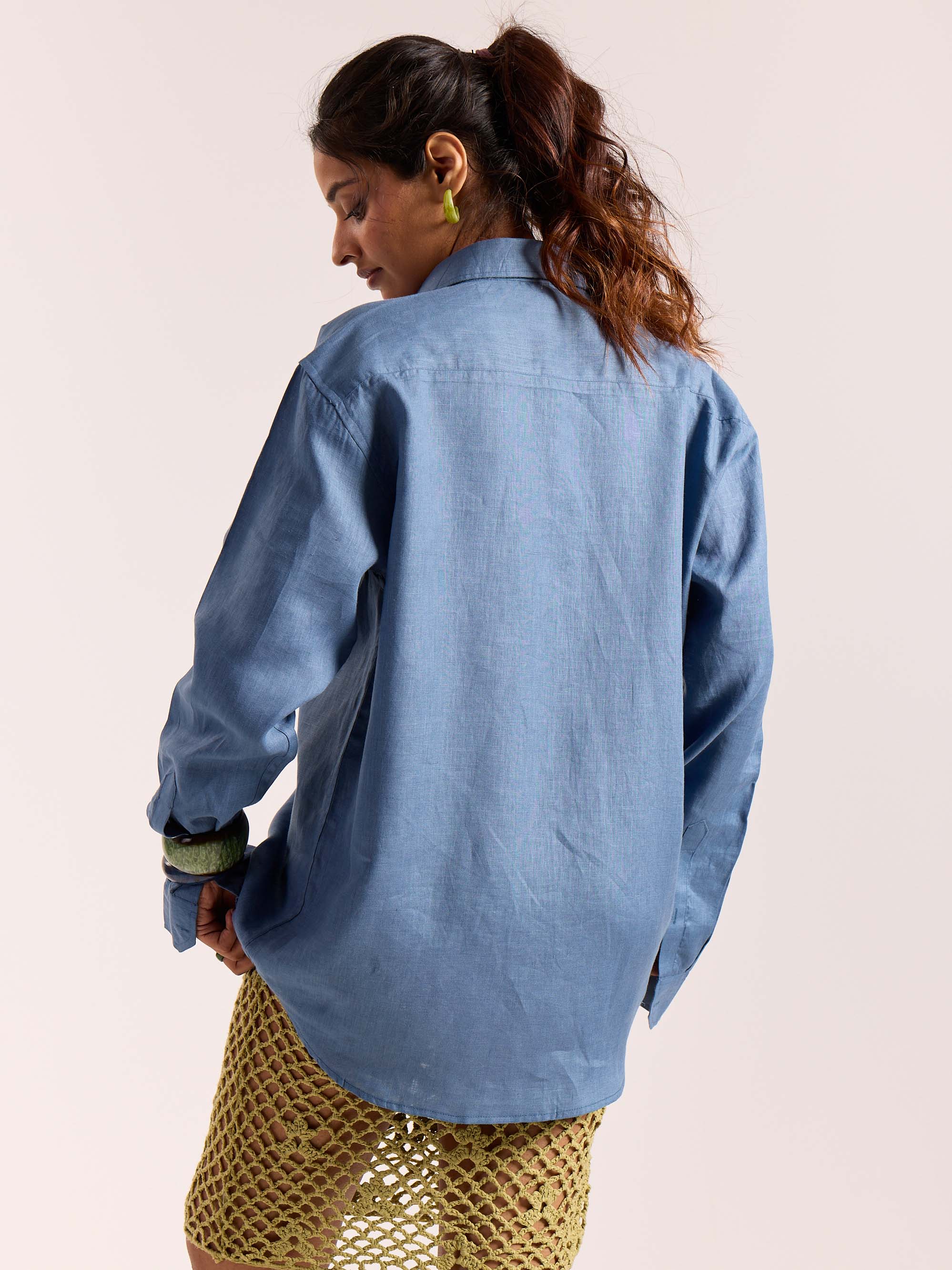 60s Lea Linen Shirt