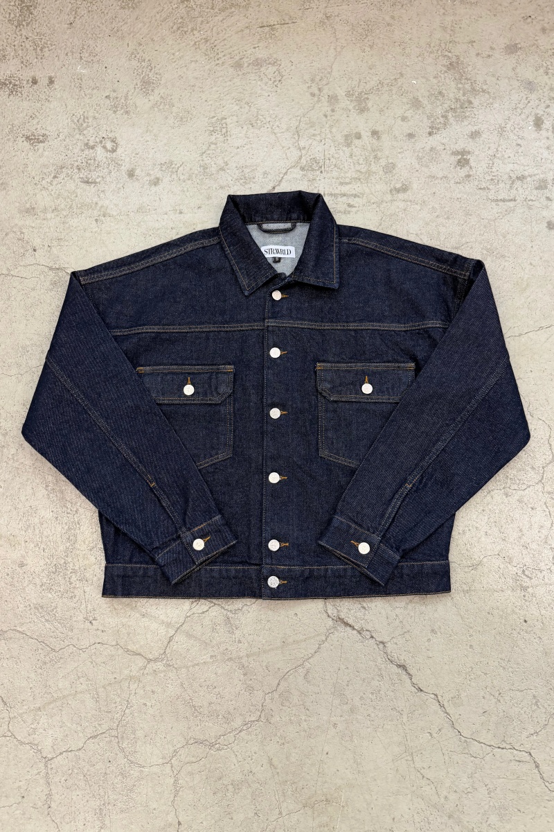 RAW DENIM JACKET