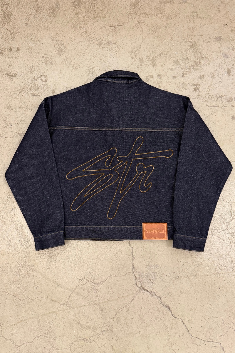 RAW DENIM JACKET
