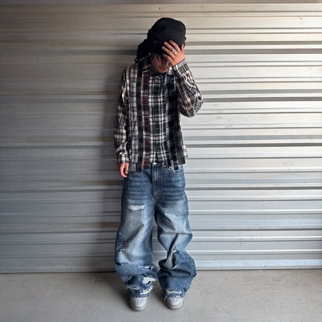 MORNING STAR PATCHWORK FLANNEL