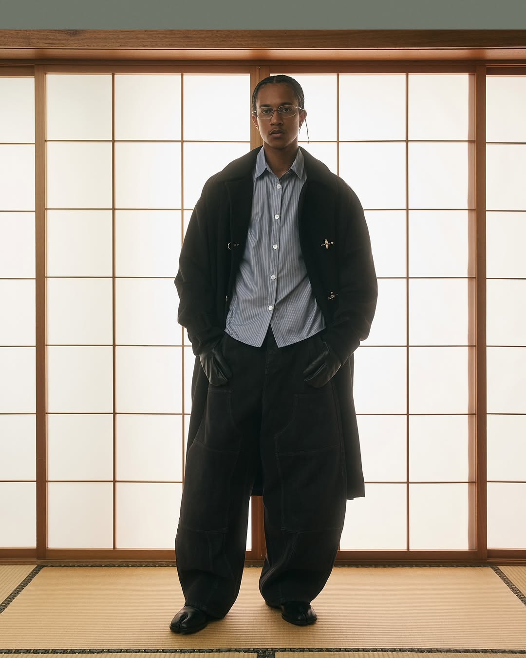 CANVAS CLASP WORKWEAR BOMBER JACKET