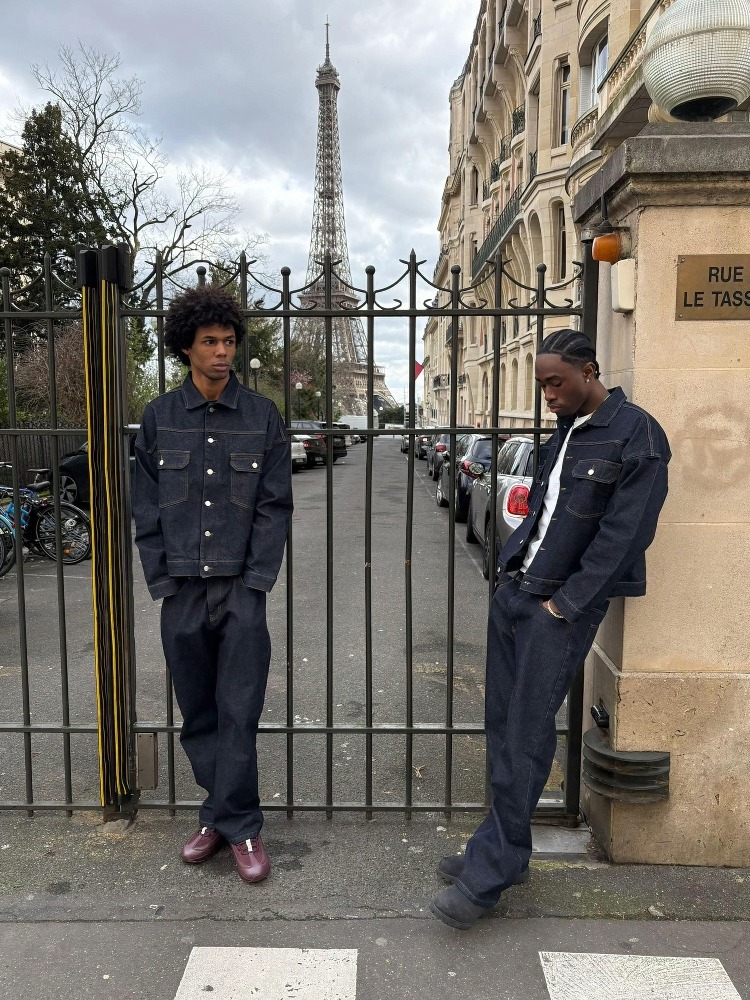 RAW INDIGO HERITAGE BOOTCUT JEANS