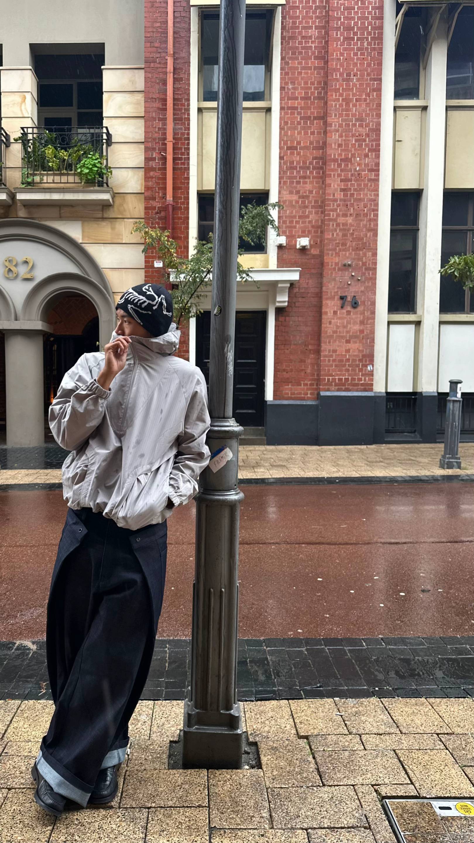 WRAPDENIM DOUBLE BUTTON