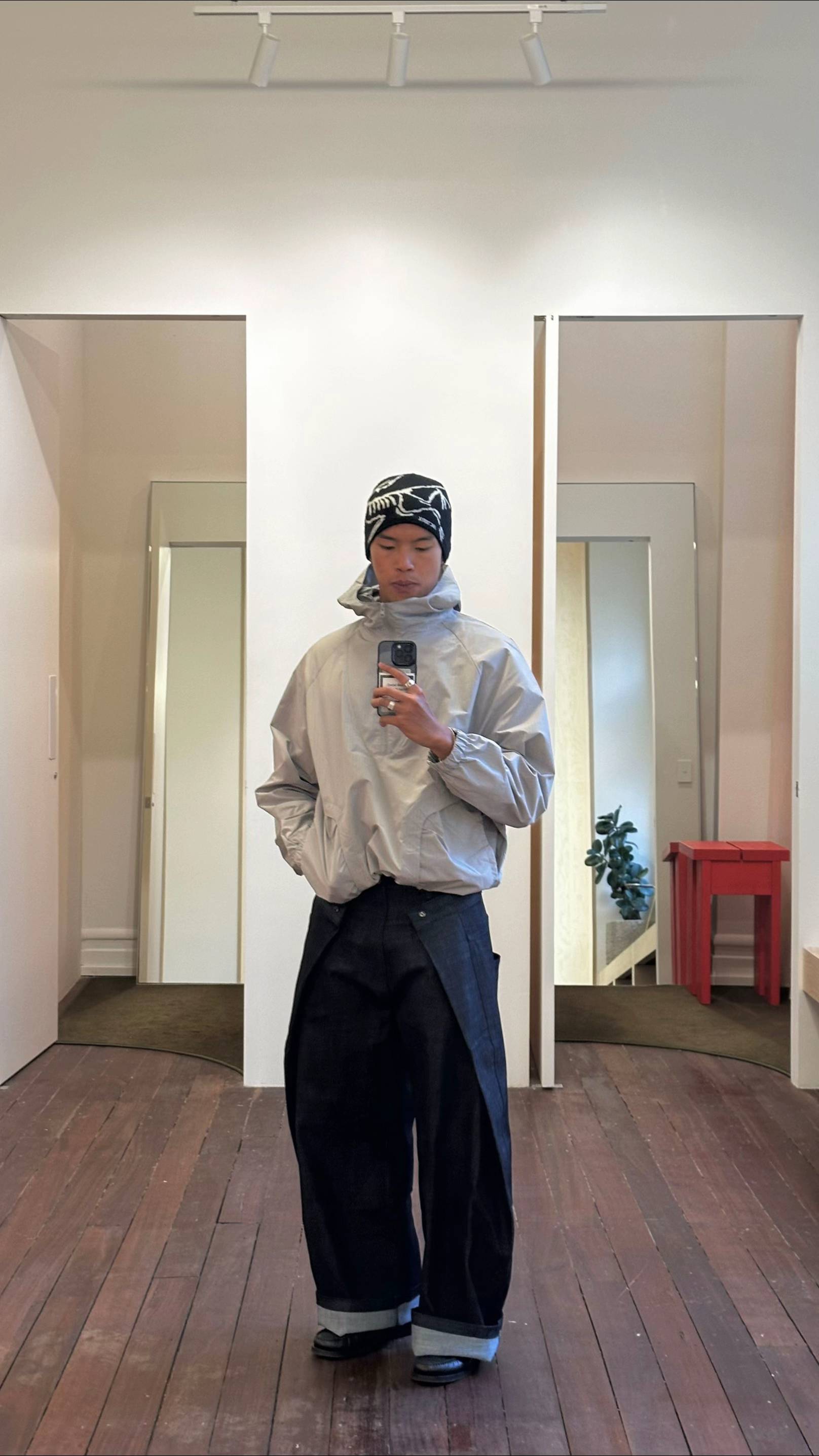 WRAPDENIM DOUBLE BUTTON